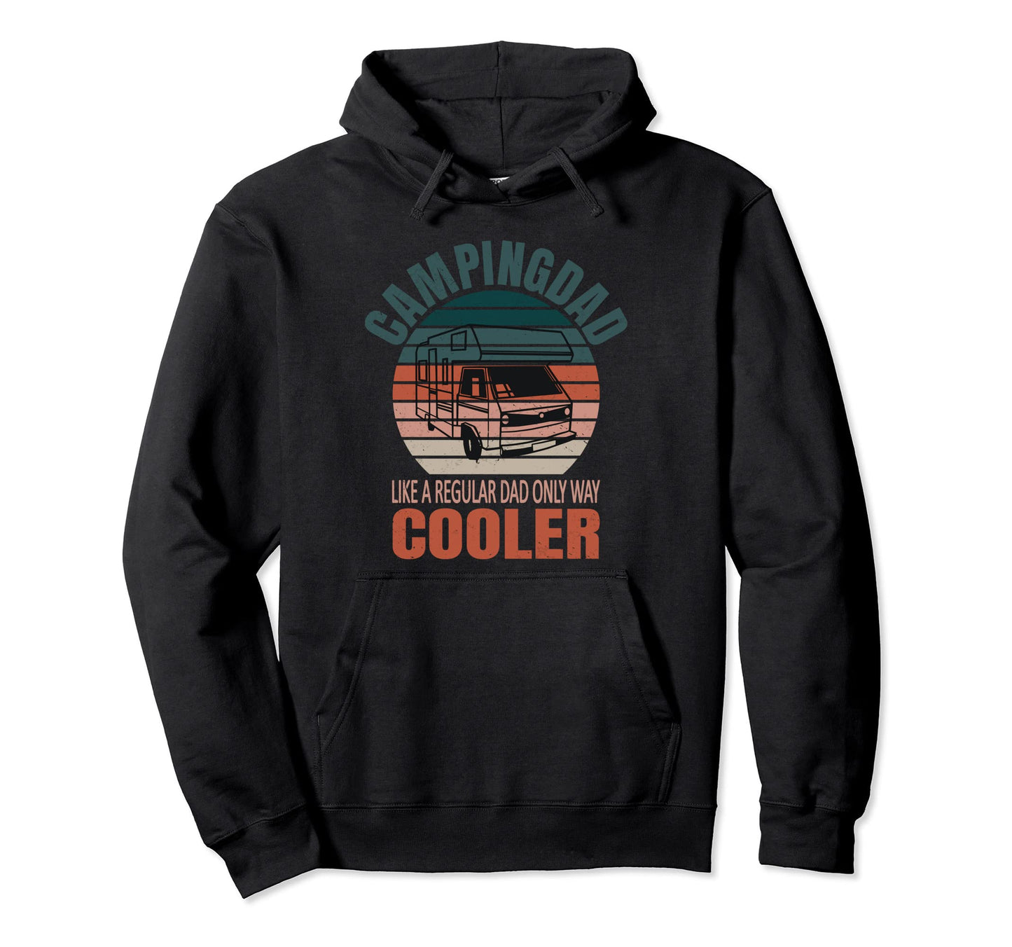 Campingdad Camping Dad Like Regular Hoodie - Novelty Apparel for Adults - T-Shirt, Sweatshirt, Hoodie