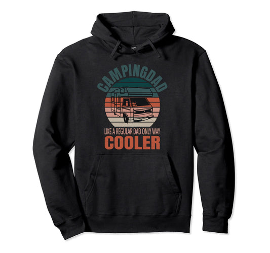 Campingdad Camping Dad Like Regular Hoodie - Novelty Apparel for Adults - T-Shirt, Sweatshirt, Hoodie