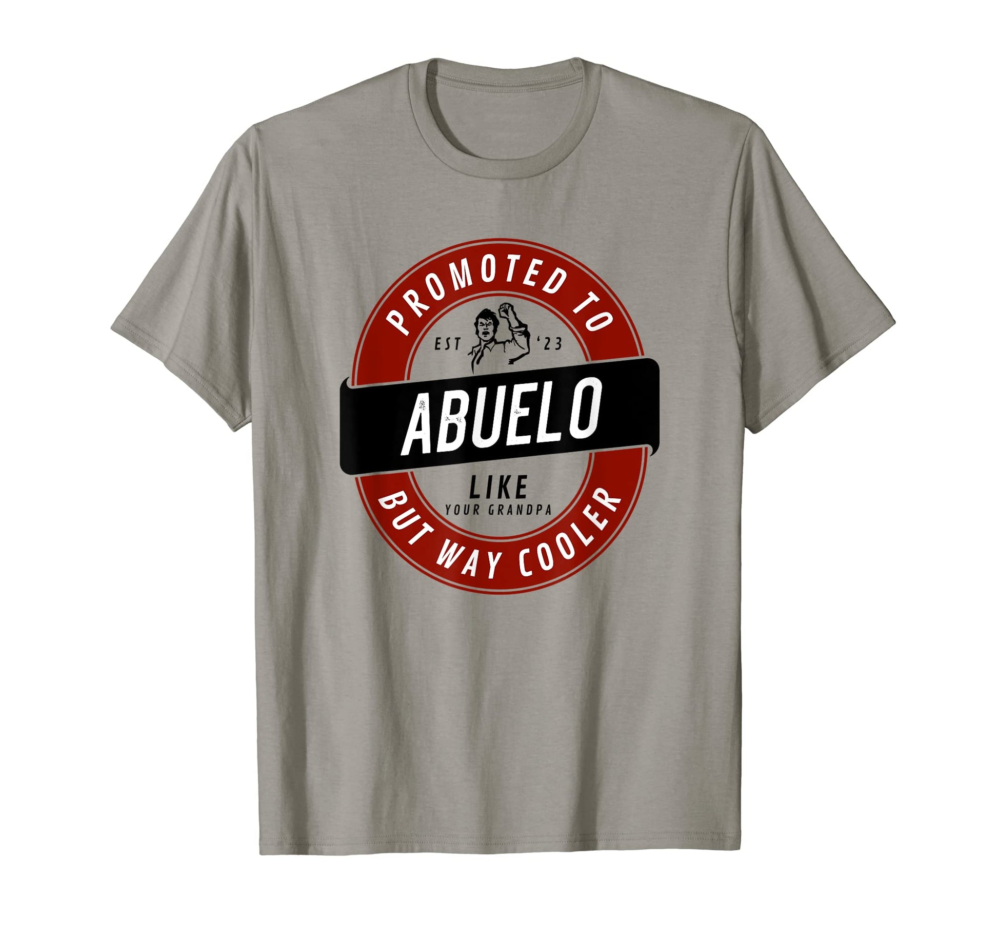 Mens Promoted To Abuelo 2023 Spanish T-Shirt - Graphic Print Men Women - T-Shirt, Sweatshirt, Hoodie