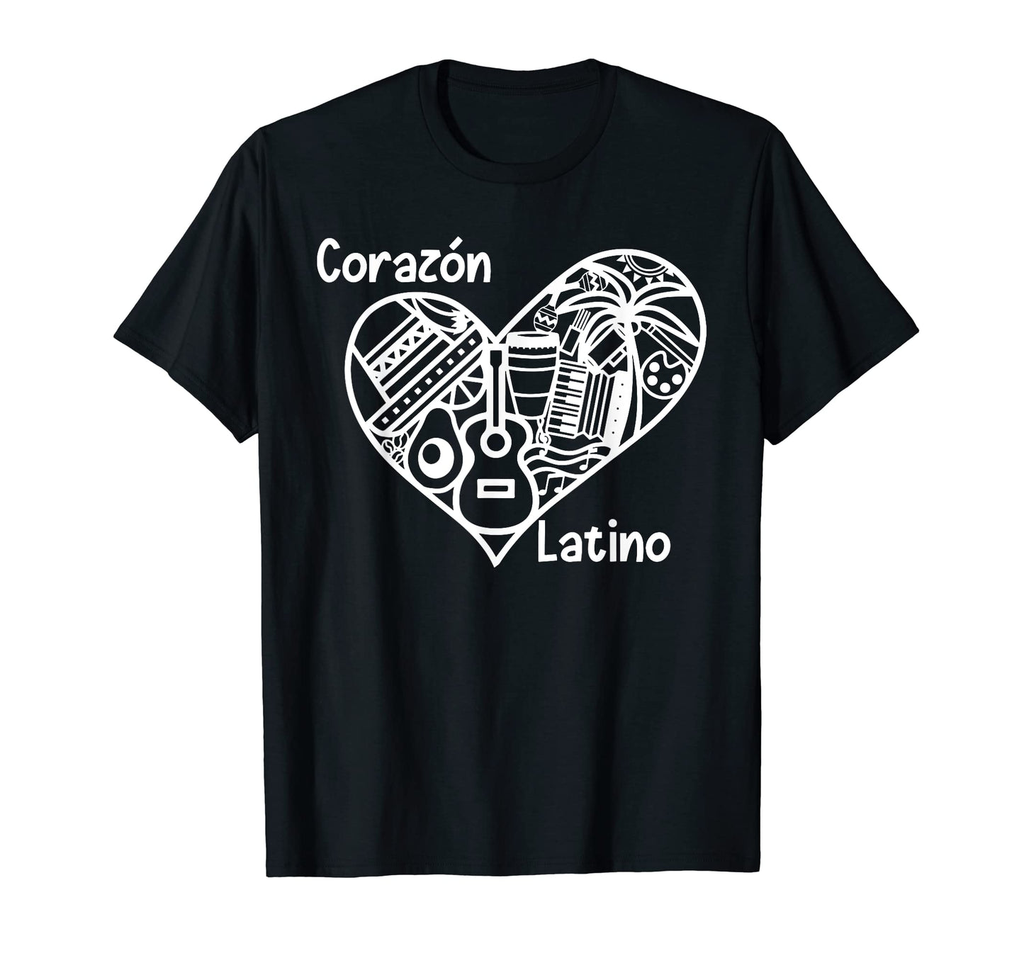 Funny Coraz N Latino T-Shirt - Aesthetic Graphic Men Women - T-Shirt, Sweatshirt, Hoodie