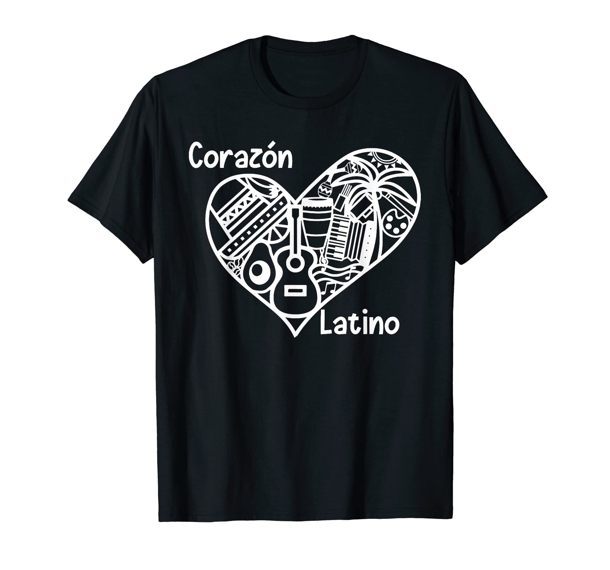 Funny Coraz N Latino T-Shirt - Aesthetic Graphic Men Women - T-Shirt, Sweatshirt, Hoodie