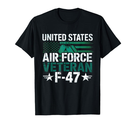 Air Force Veteran Usa Flag Military T-Shirt - Unique Graphic for Adults - T-Shirt, Sweatshirt, Hoodie