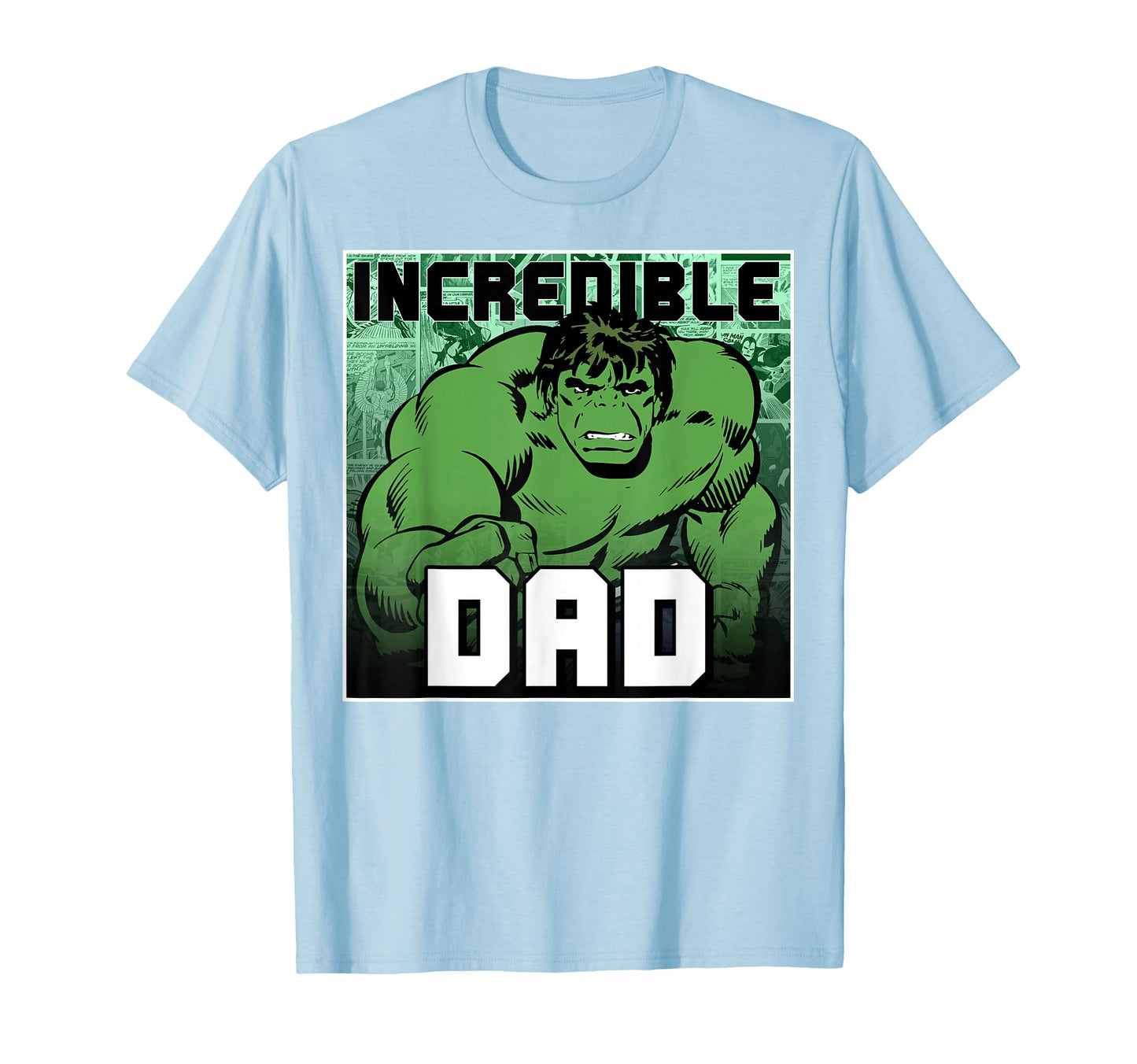 Marvel Hulk Fathers Day Incredible T-Shirt - Aesthetic Graphic for Adults - T-Shirt, Sweatshirt, Hoodie
