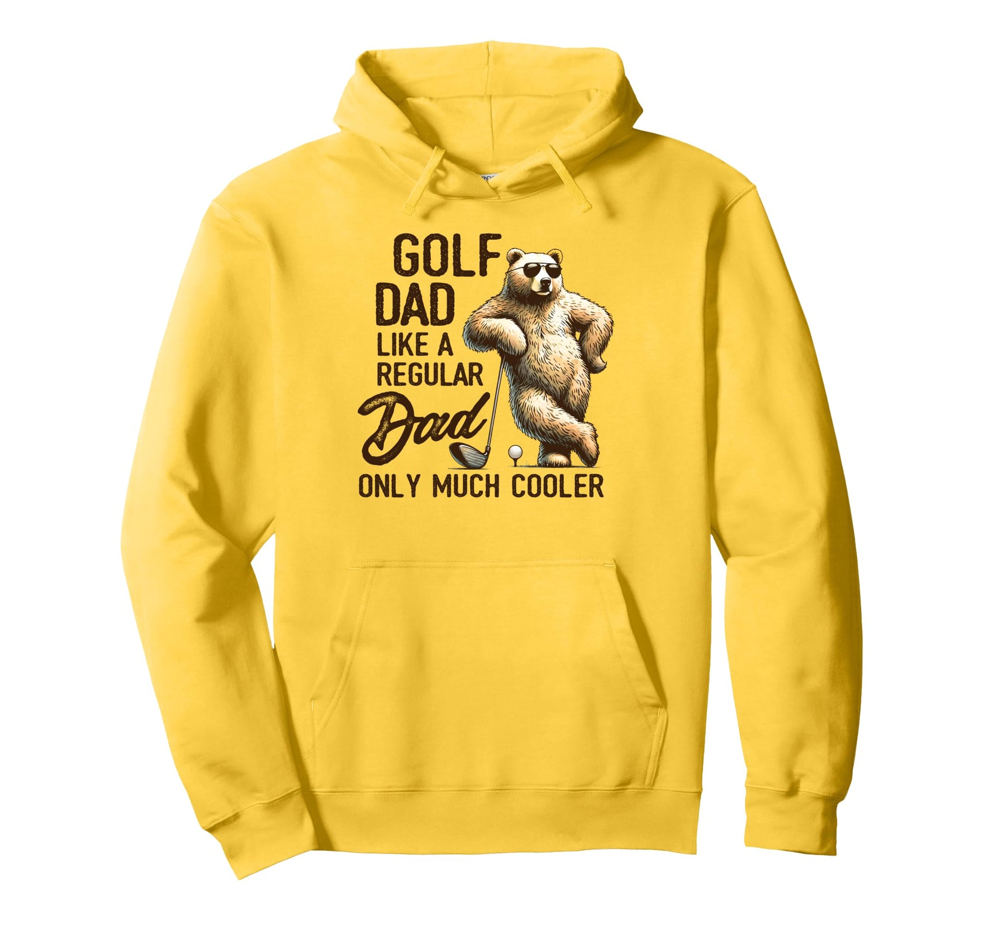 Golf Player Golf Dad Like Regular Hoodie - Aesthetic Graphic for Adults - T-Shirt, Sweatshirt, Hoodie