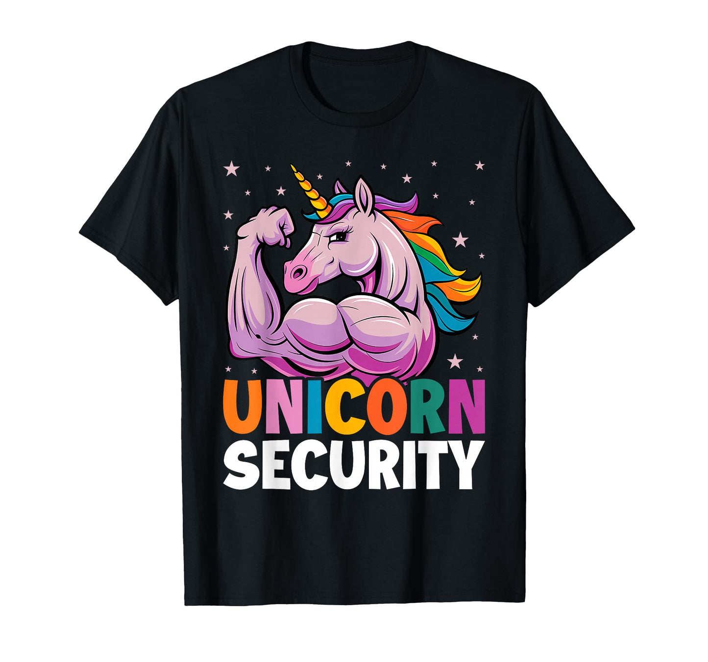 Unicorn Security Funny Costume T-Shirt - Aesthetic Graphic for Adults - T-Shirt, Sweatshirt, Hoodie