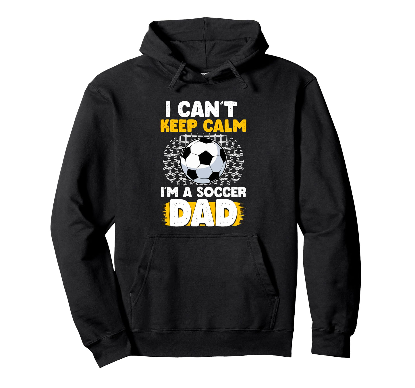Soccer Dad Fathers Day Hoodie - Minimalist Print for Adults - T-Shirt, Sweatshirt, Hoodie