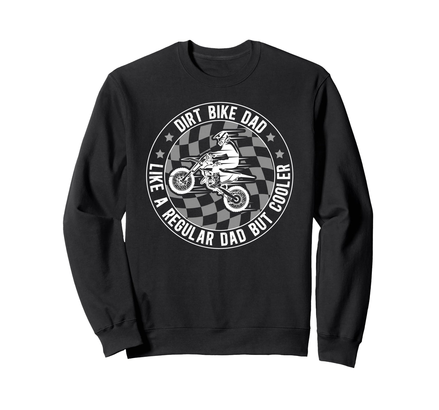 Dirt Bike Dad Definition Dirt Biker Sweatshirt - Graphic Print for Adults - T-Shirt, Sweatshirt, Hoodie