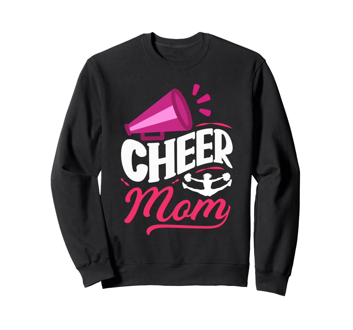 Cheer Mom Game Day Cheerleading Sweatshirt - Streetwear Style for Adults - T-Shirt, Sweatshirt, Hoodie