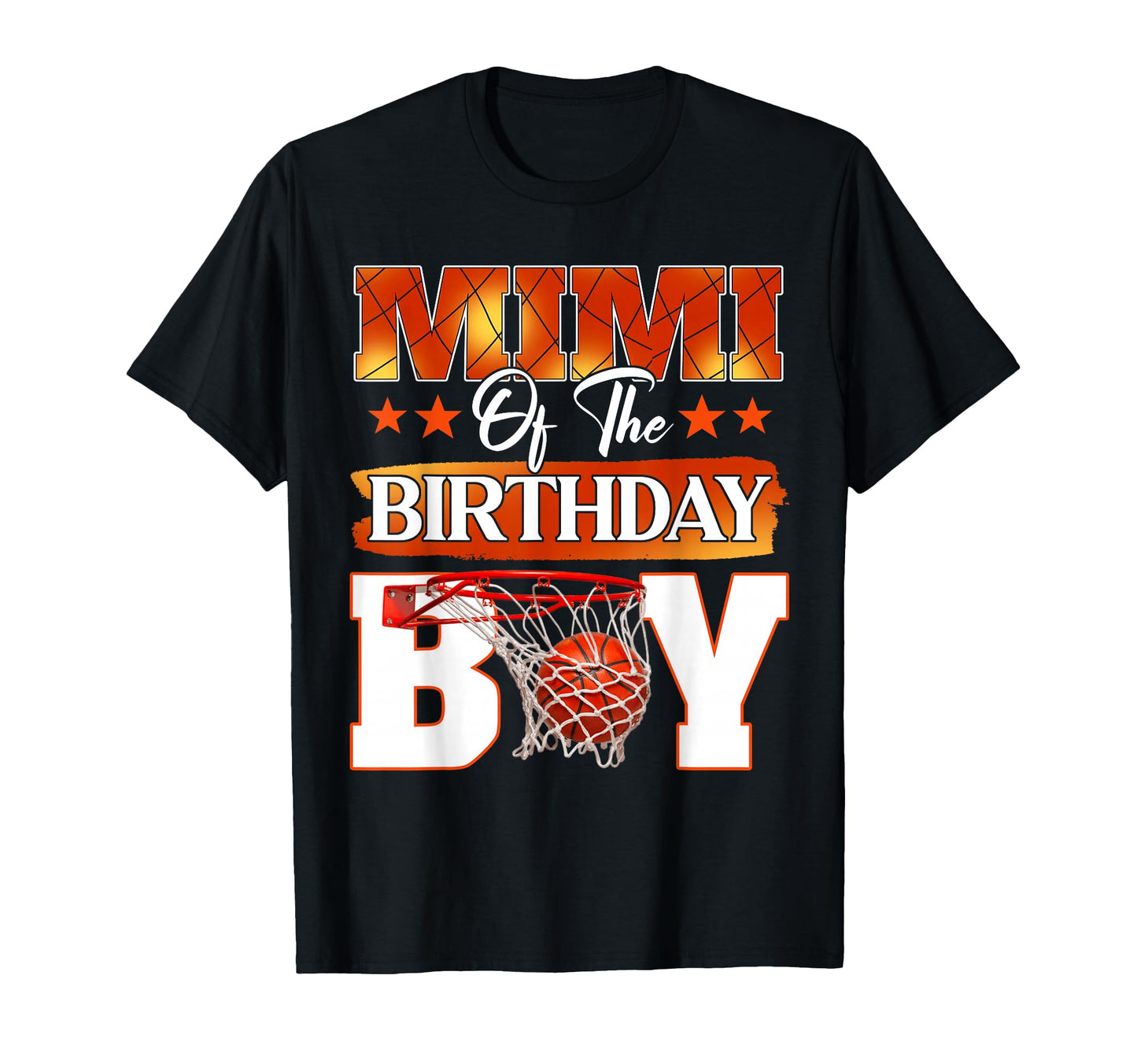 Basketball Mimi Birthday Family T-Shirt - Streetwear Style for Adults - T-Shirt, Sweatshirt, Hoodie