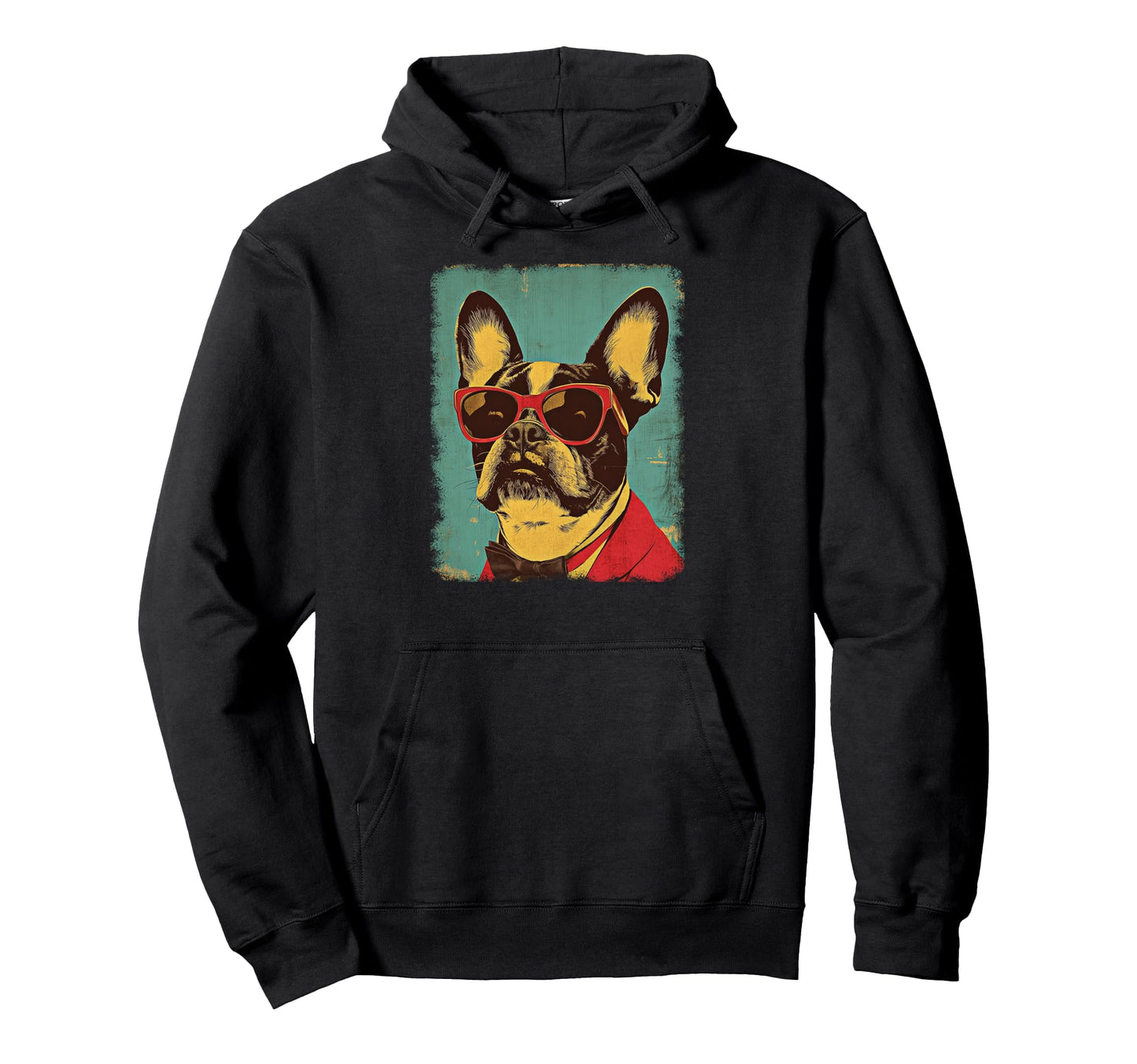 Mid Century Modern Dogs 50S 60S Hoodie - Minimalist Print for Adults - T-Shirt, Sweatshirt, Hoodie