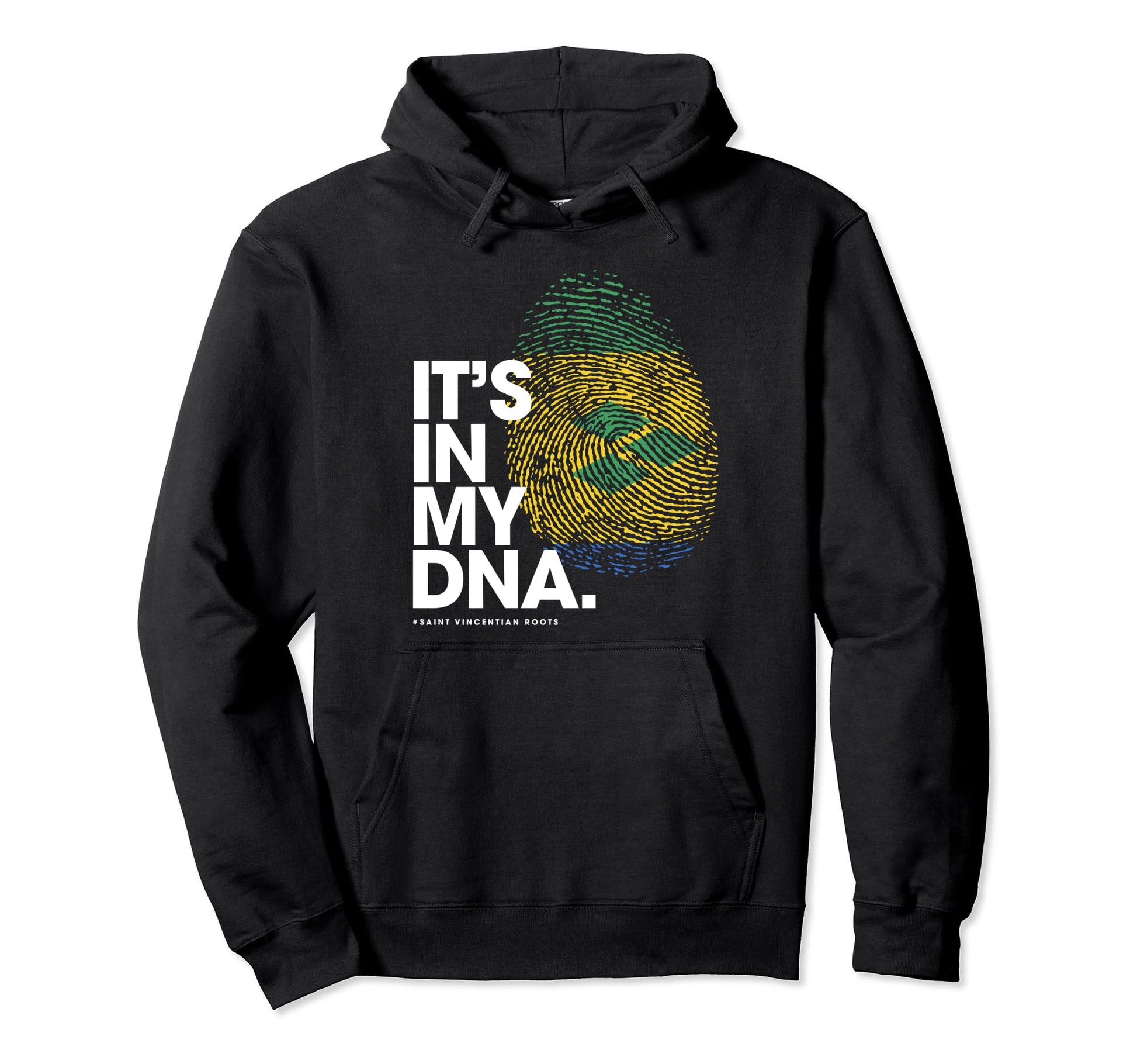 Its My Dna St Vincent Grenadines Flag Hoodie - Novelty Apparel Men Women - T-Shirt, Sweatshirt, Hoodie