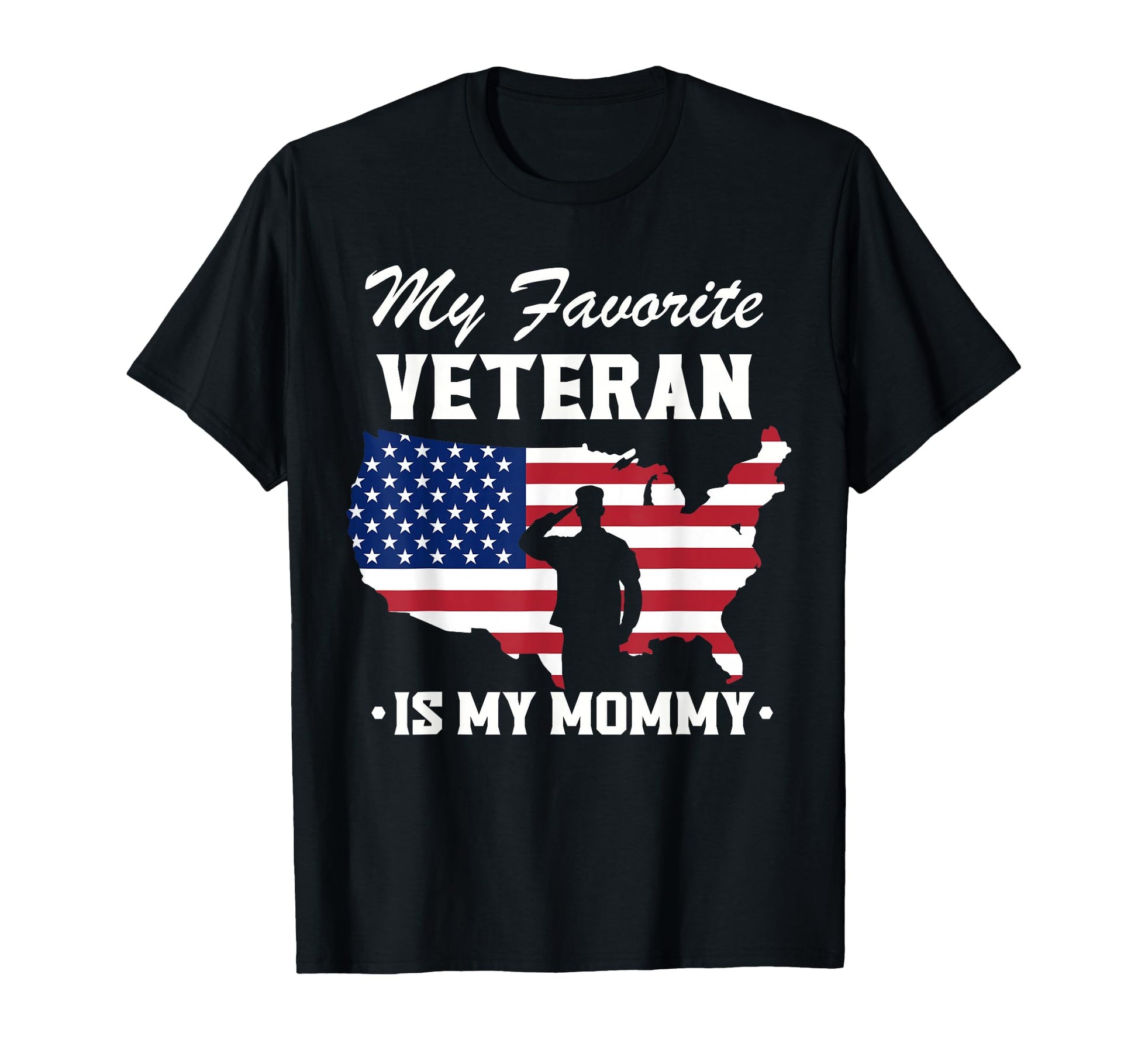 Mom Veterans Day My Favorite Veteran T-Shirt - Minimalist Print for Adults - T-Shirt, Sweatshirt, Hoodie
