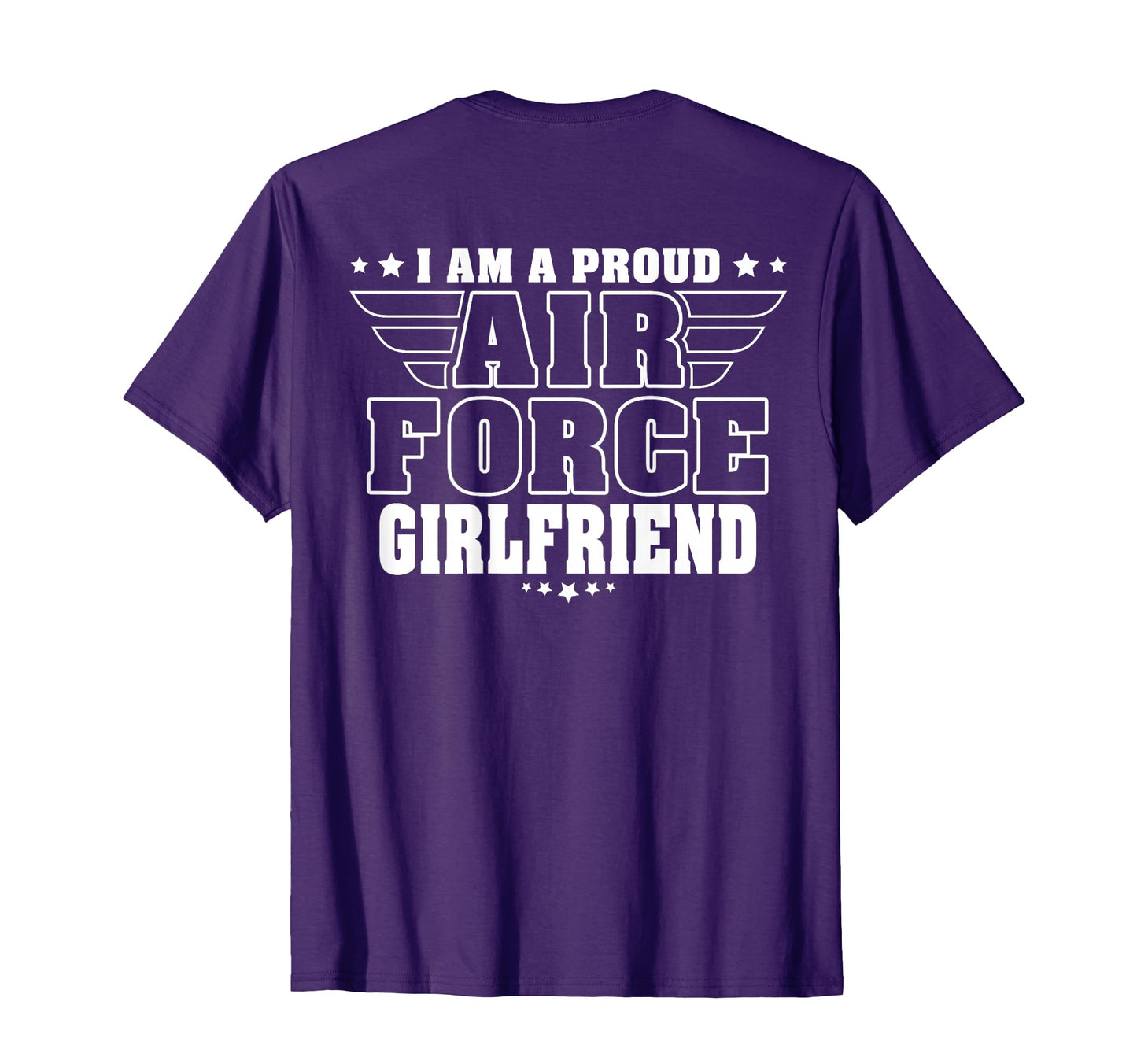 Proud Air Force Girlfriend T-Shirt - Aesthetic Graphic for Adults - T-Shirt, Sweatshirt, Hoodie