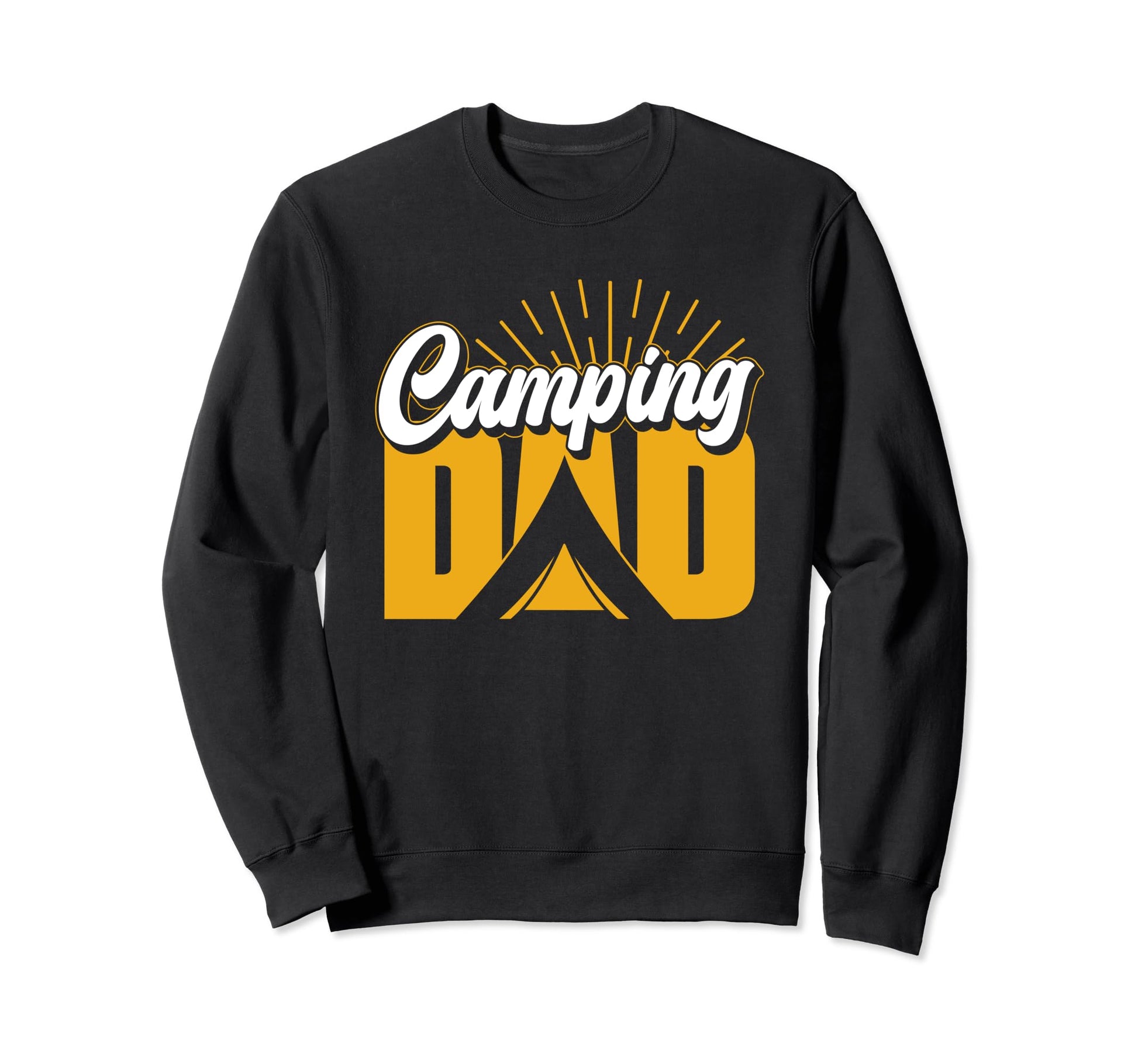 Camping Dad Campsite Lover Camper Camp Sweatshirt - Graphic Print Unisex - T-Shirt, Sweatshirt, Hoodie