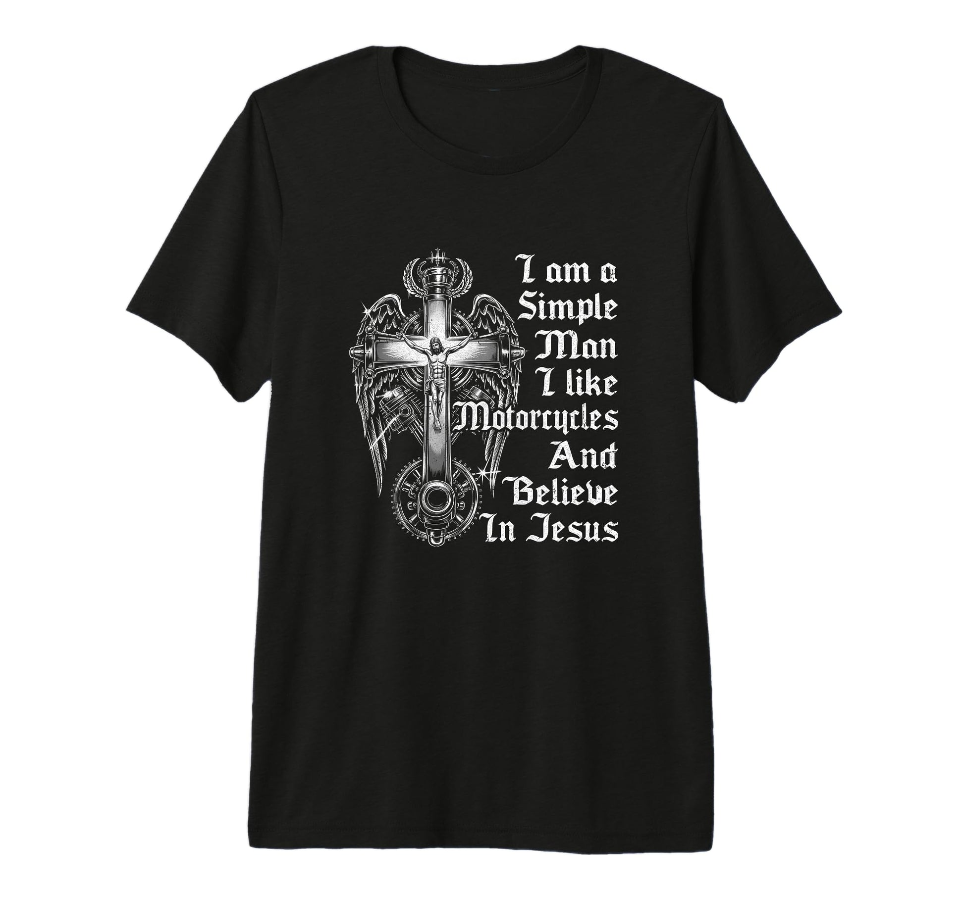 I Am Simple I Like Motorcycles And T-Shirt - Aesthetic Graphic Unisex - T-Shirt, Sweatshirt, Hoodie