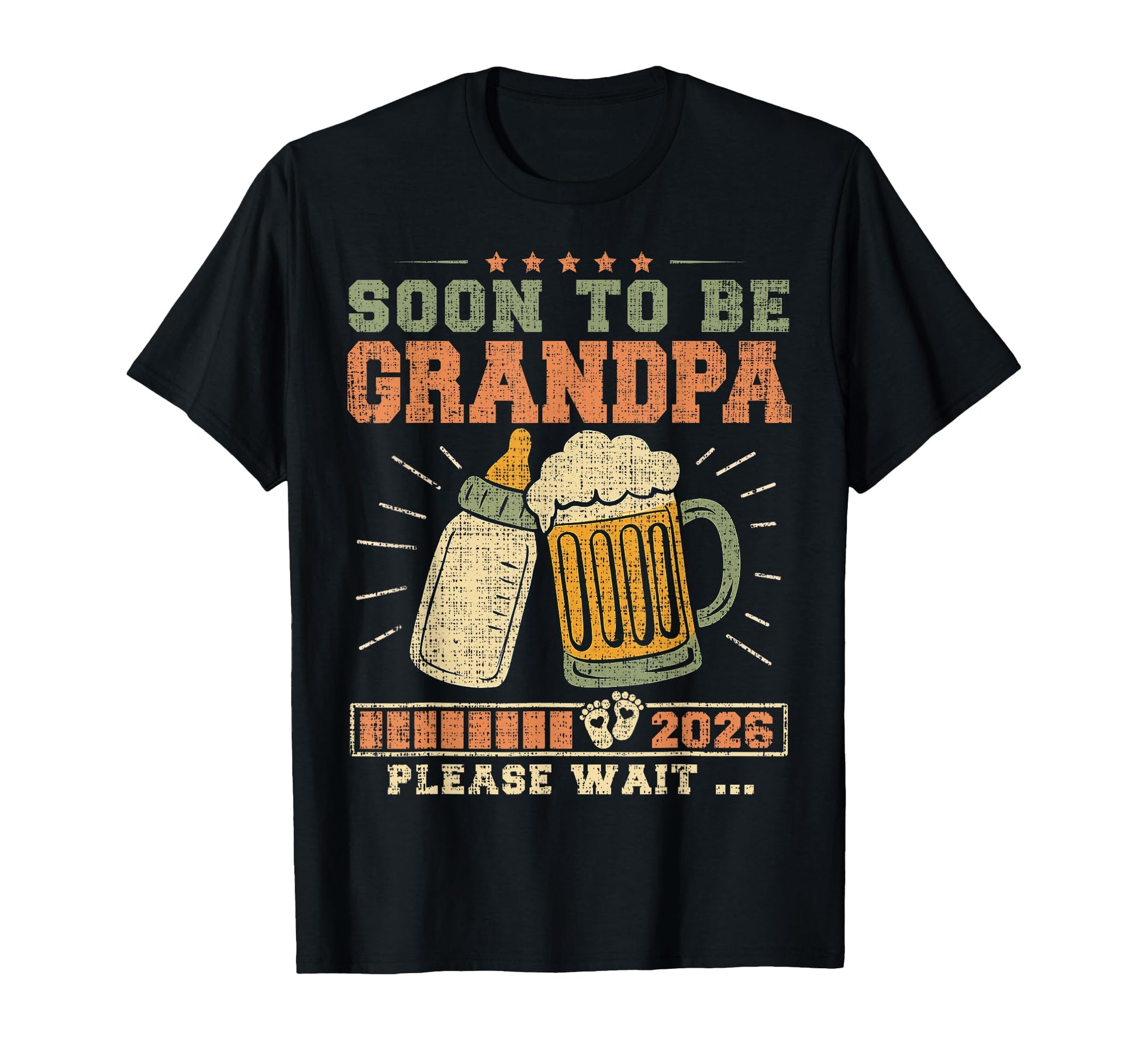 Soon To Be Grandpa 2026 Expecting T-Shirt - Streetwear Style Men Women - T-Shirt, Sweatshirt, Hoodie