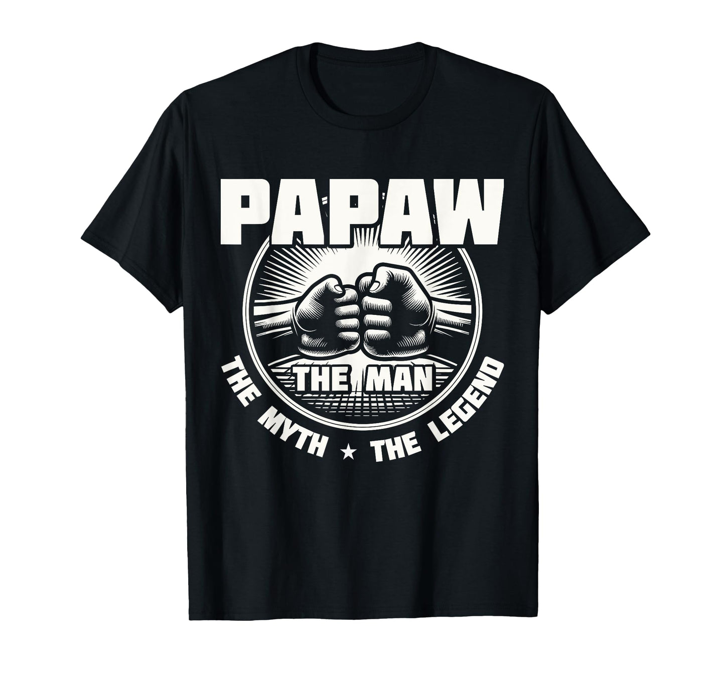 Papaw Myth Legend Dad Grandpa T-Shirt - Graphic Print for Adults - T-Shirt, Sweatshirt, Hoodie