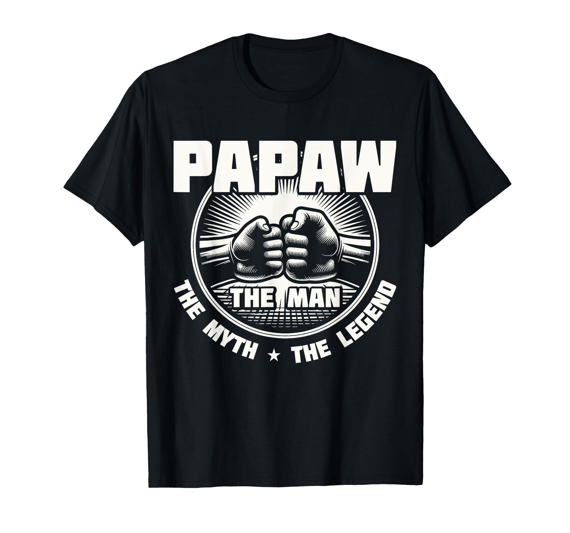 Papaw Myth Legend Dad Grandpa T-Shirt - Graphic Print for Adults - T-Shirt, Sweatshirt, Hoodie