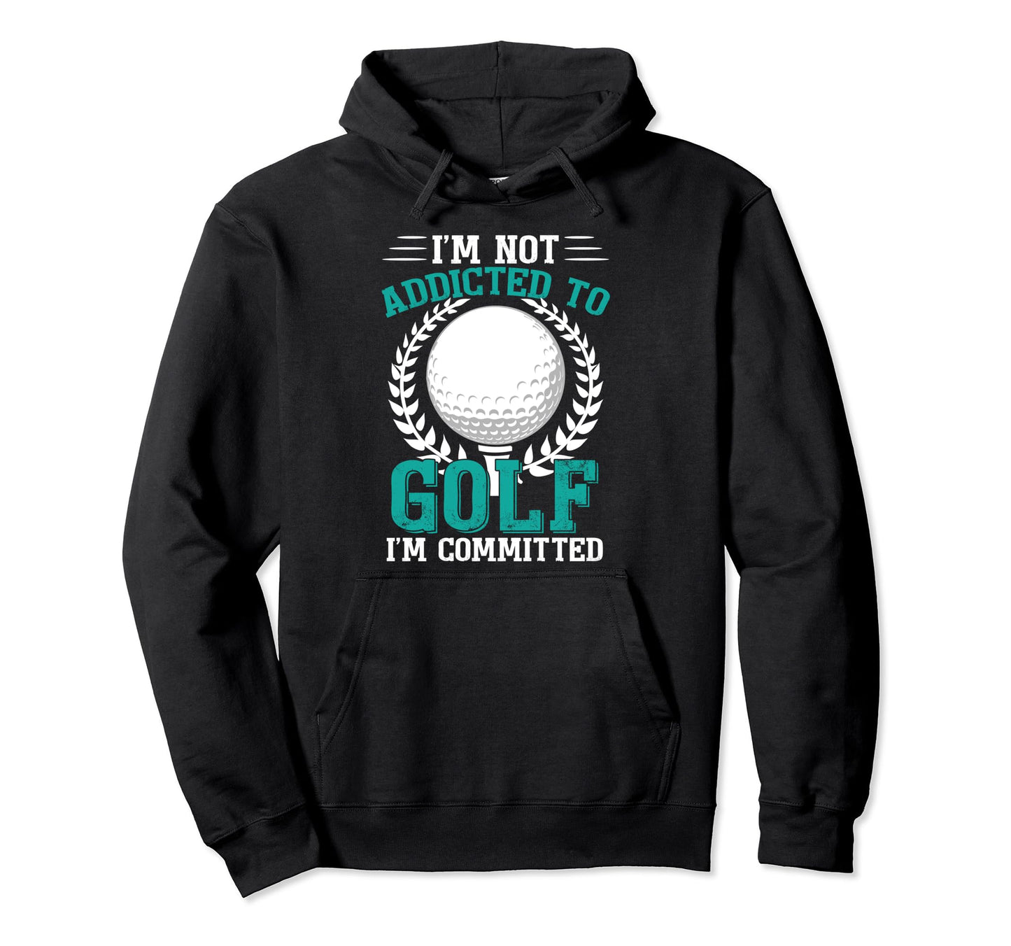 Golf Dad Golfing Funny Fathers Day Hoodie - Custom Art Print for Adults - T-Shirt, Sweatshirt, Hoodie