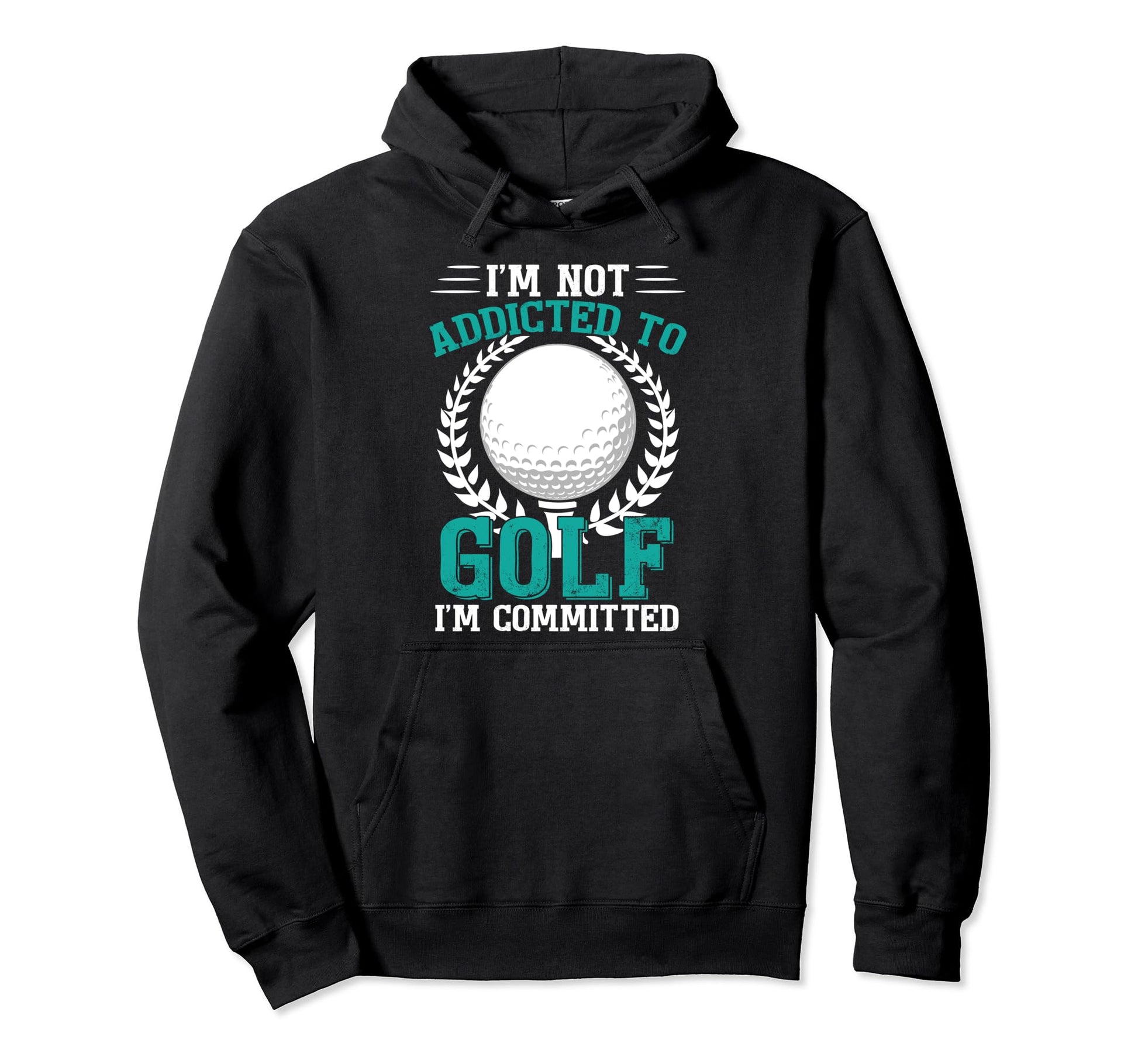 Golf Dad Golfing Funny Fathers Day Hoodie - Custom Art Print for Adults - T-Shirt, Sweatshirt, Hoodie