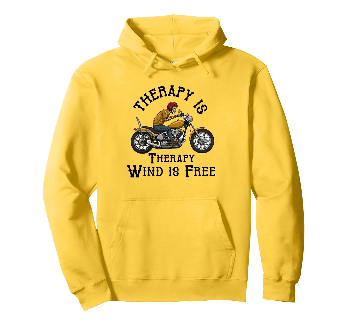 Therapy Is Expensive Wind Is Free Hoodie - Aesthetic Graphic Unisex - T-Shirt, Sweatshirt, Hoodie