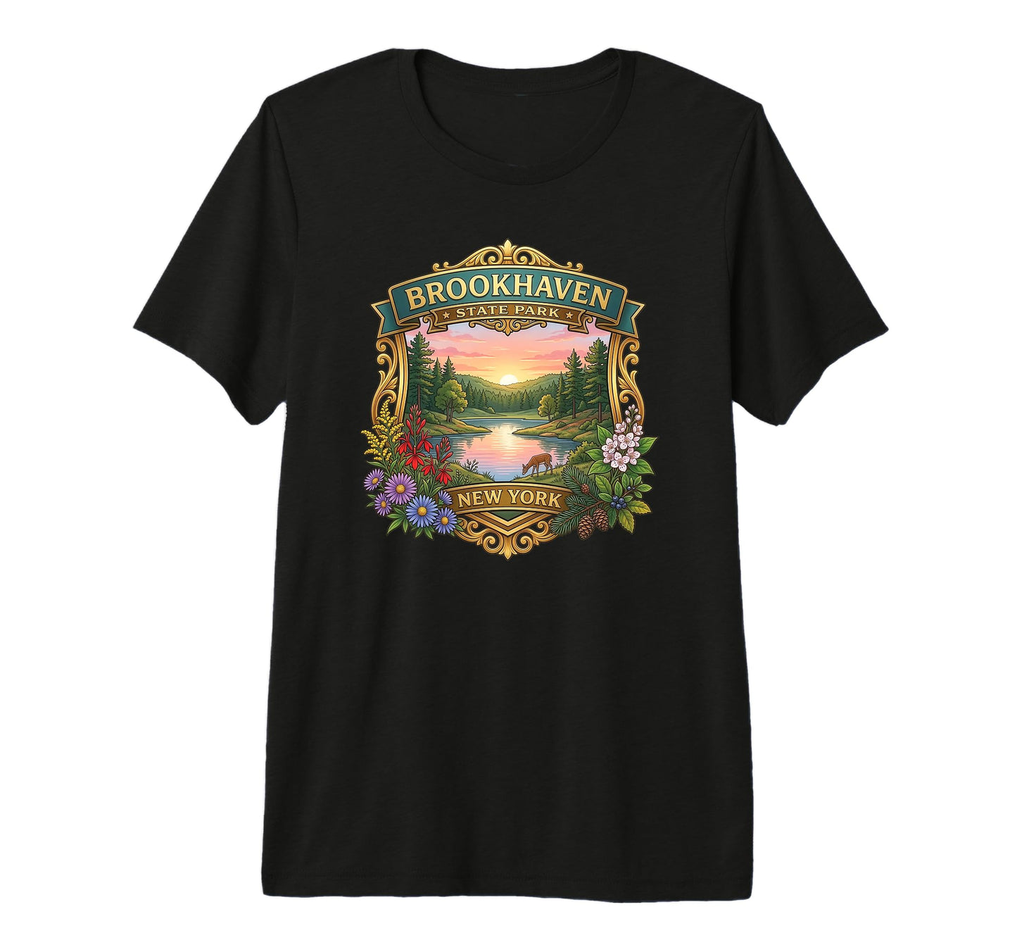 Brookhaven State Park Long Island New T-Shirt - Trendy Graphic for Adults - T-Shirt, Sweatshirt, Hoodie