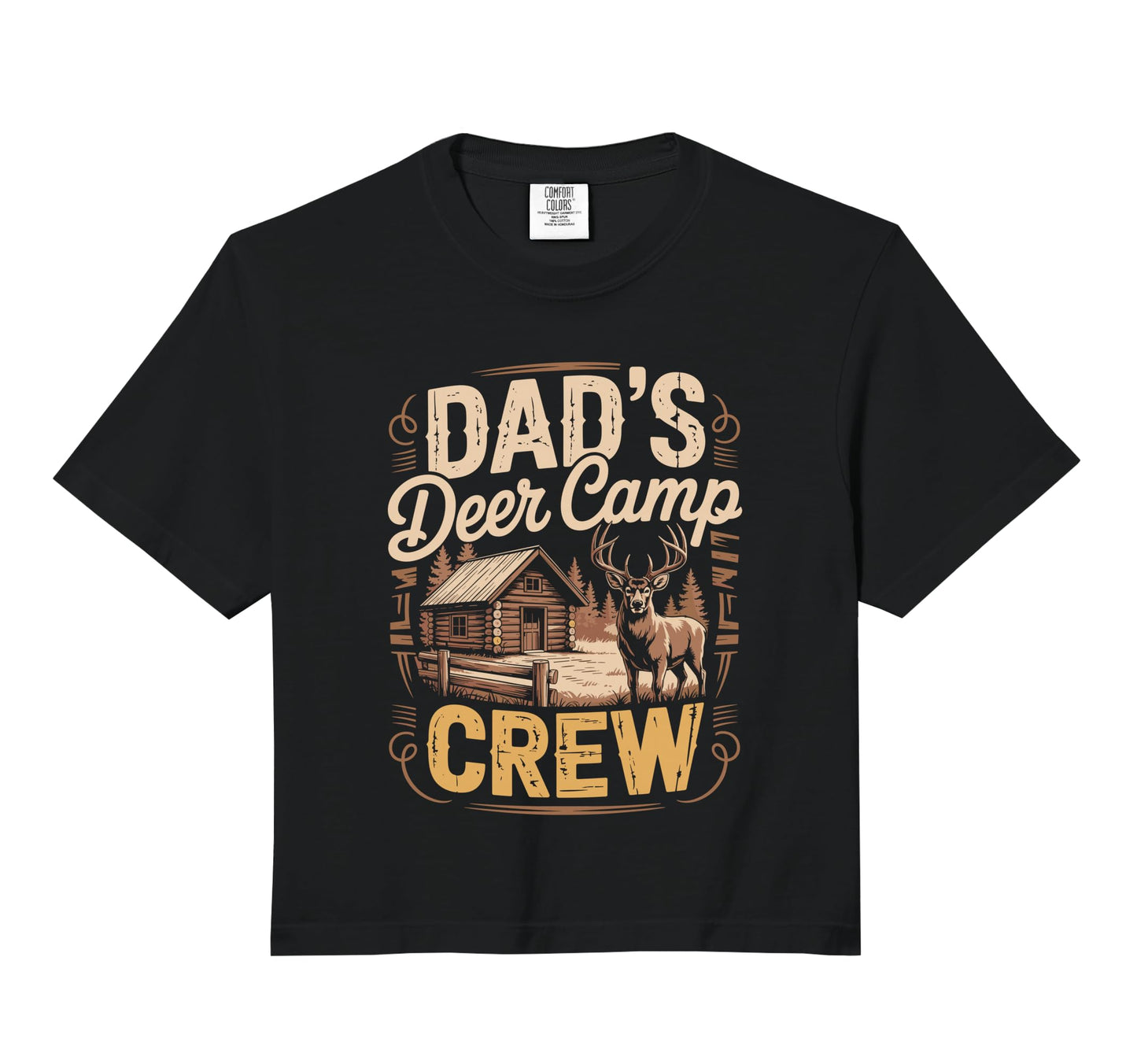 Dads Deer Camp Crew Hunting Sweatshirt - Fun Novelty Design Men Women - T-Shirt, Sweatshirt, Hoodie