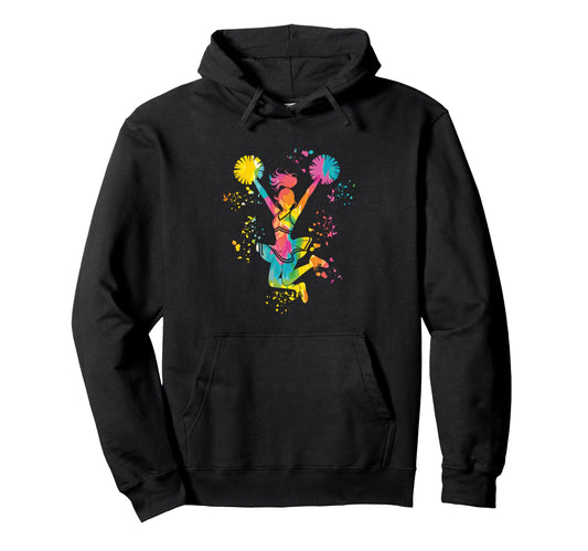 Cheerleader Cheer Mom Love Cheerleading Hoodie - Streetwear Style Unisex - T-Shirt, Sweatshirt, Hoodie