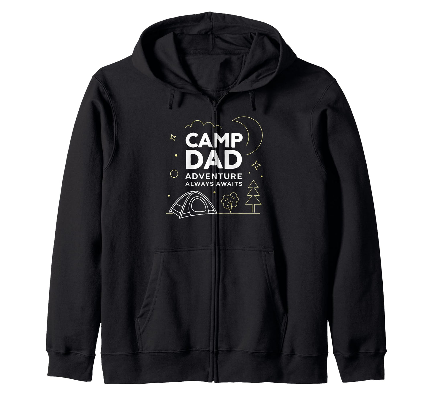Fathers Day Camping Outdoorsy Dads Sweatshirt - Novelty Apparel Unisex - T-Shirt, Sweatshirt, Hoodie