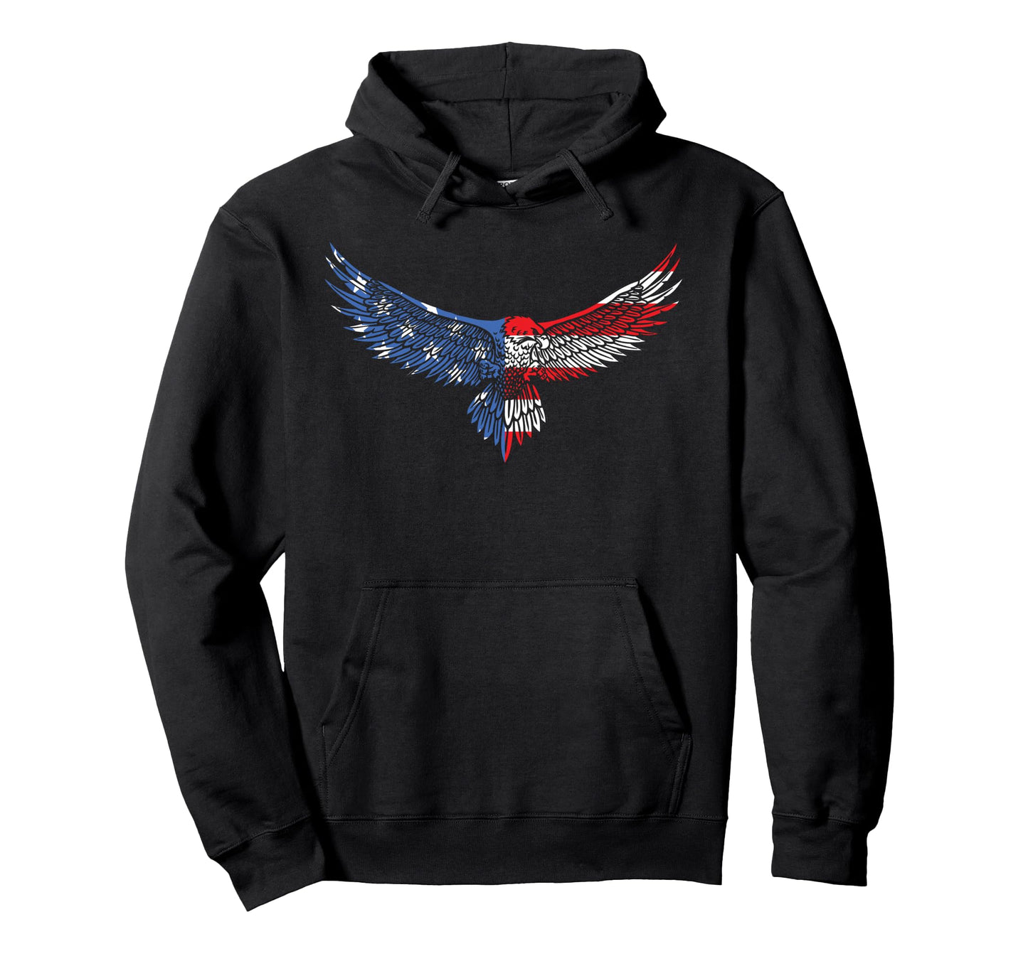 American Flag Eagle Mullet Patriotic Hoodie - Novelty Apparel for Adults - T-Shirt, Sweatshirt, Hoodie