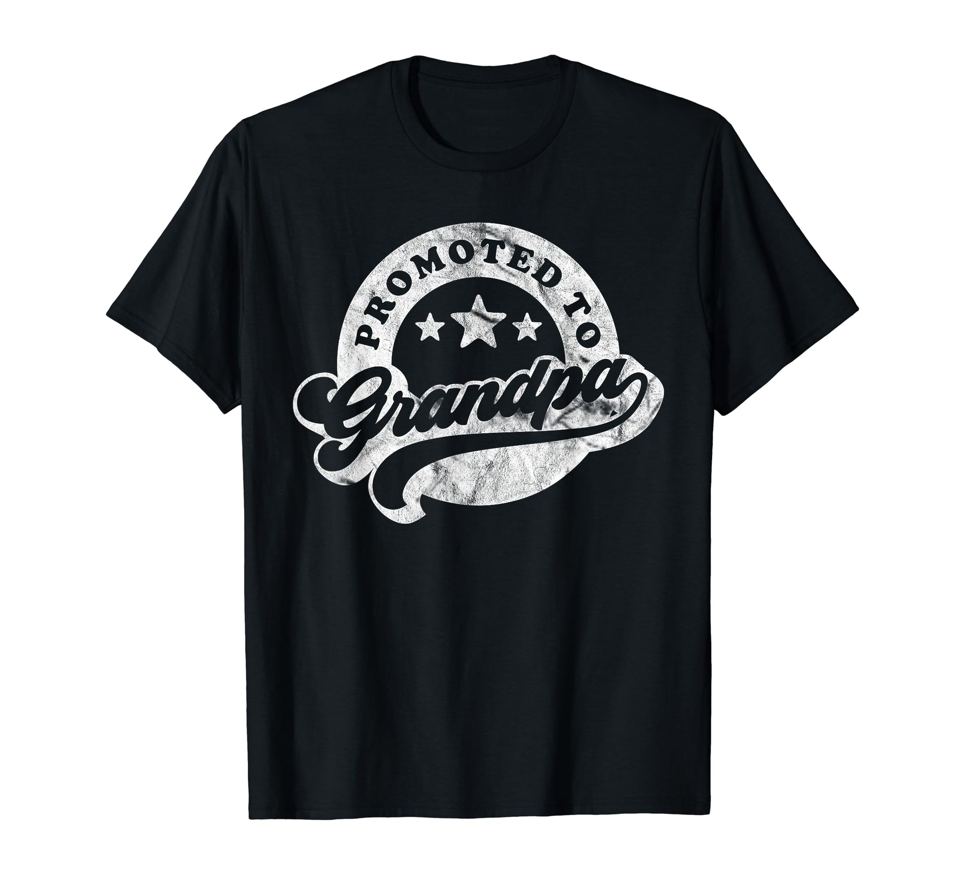 Mens Promoted To Grandpa New T-Shirt - Minimalist Print for Adults - T-Shirt, Sweatshirt, Hoodie