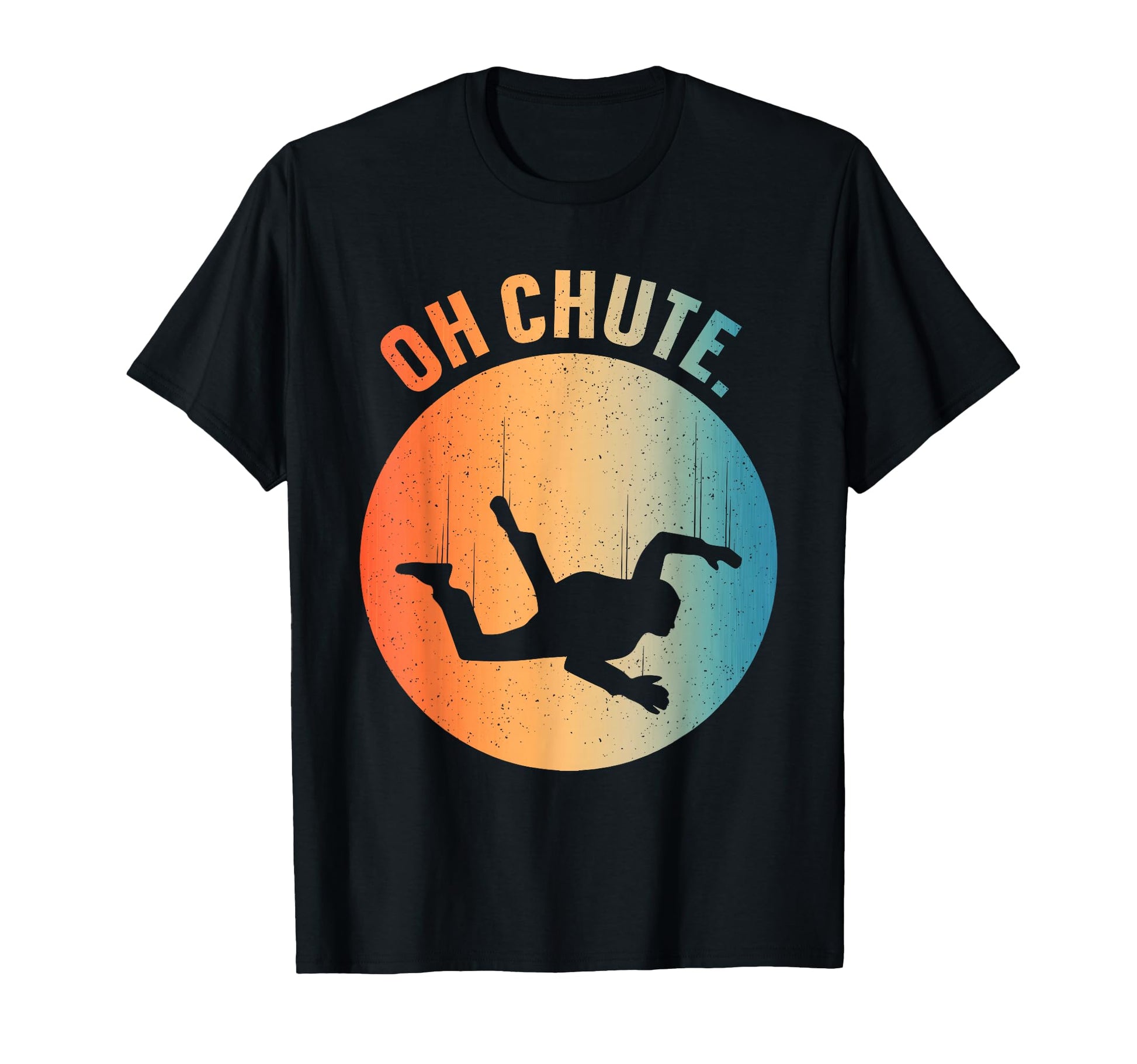 Skydiving Art Parachute Skydiver T-Shirt - Casual Everyday Wear Unisex - T-Shirt, Sweatshirt, Hoodie