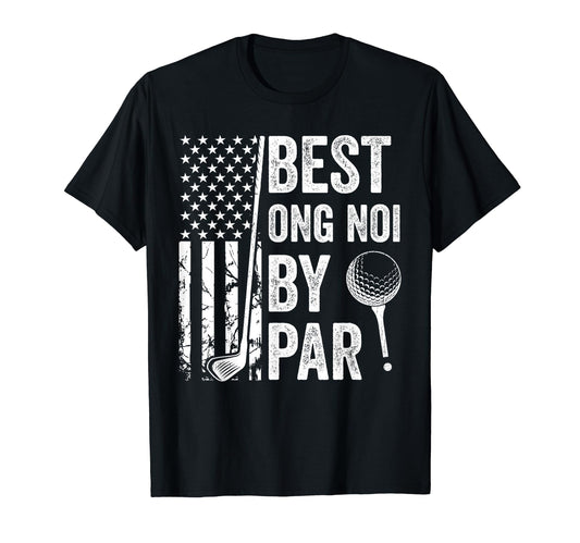 Best Ong Noi Par Usa Flag Golf T-Shirt - Minimalist Print Men Women - T-Shirt, Sweatshirt, Hoodie