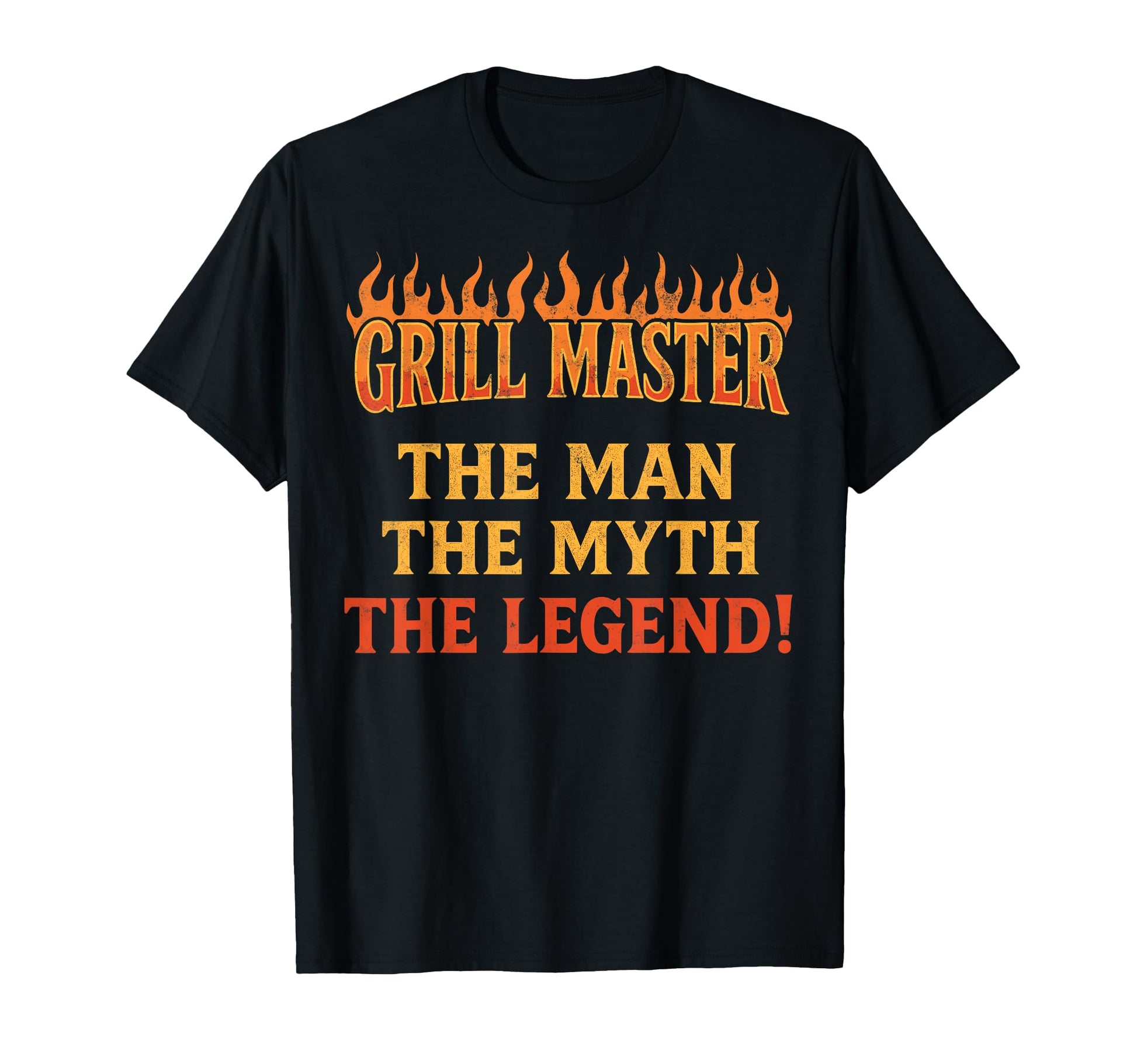 Funny Bbq Dad Grill Master Myth Legend T-Shirt - Novelty Apparel for Adults - T-Shirt, Sweatshirt, Hoodie