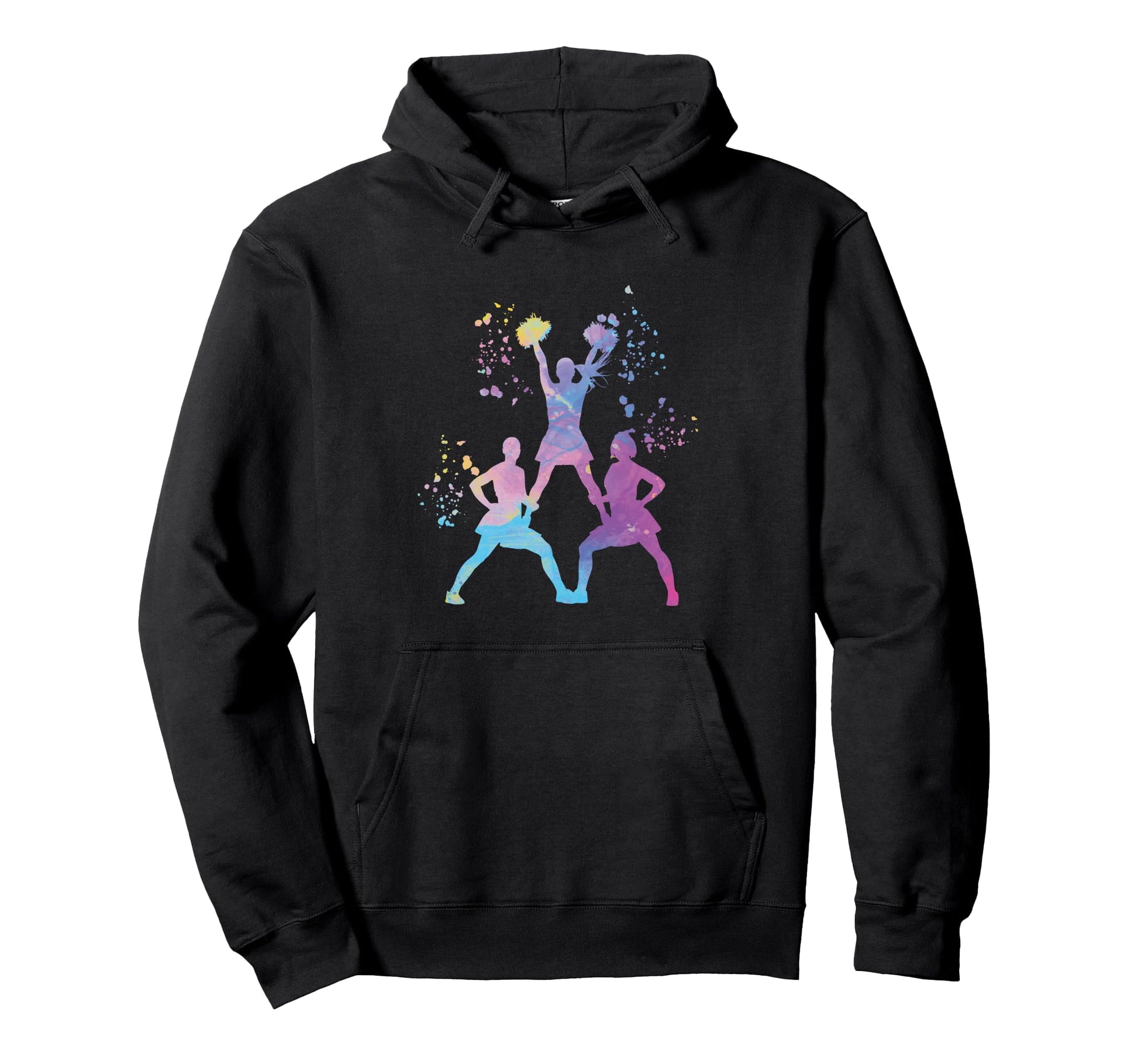 Cheerleader Team Cheer Mom Love Hoodie - Trendy Graphic Men Women - T-Shirt, Sweatshirt, Hoodie