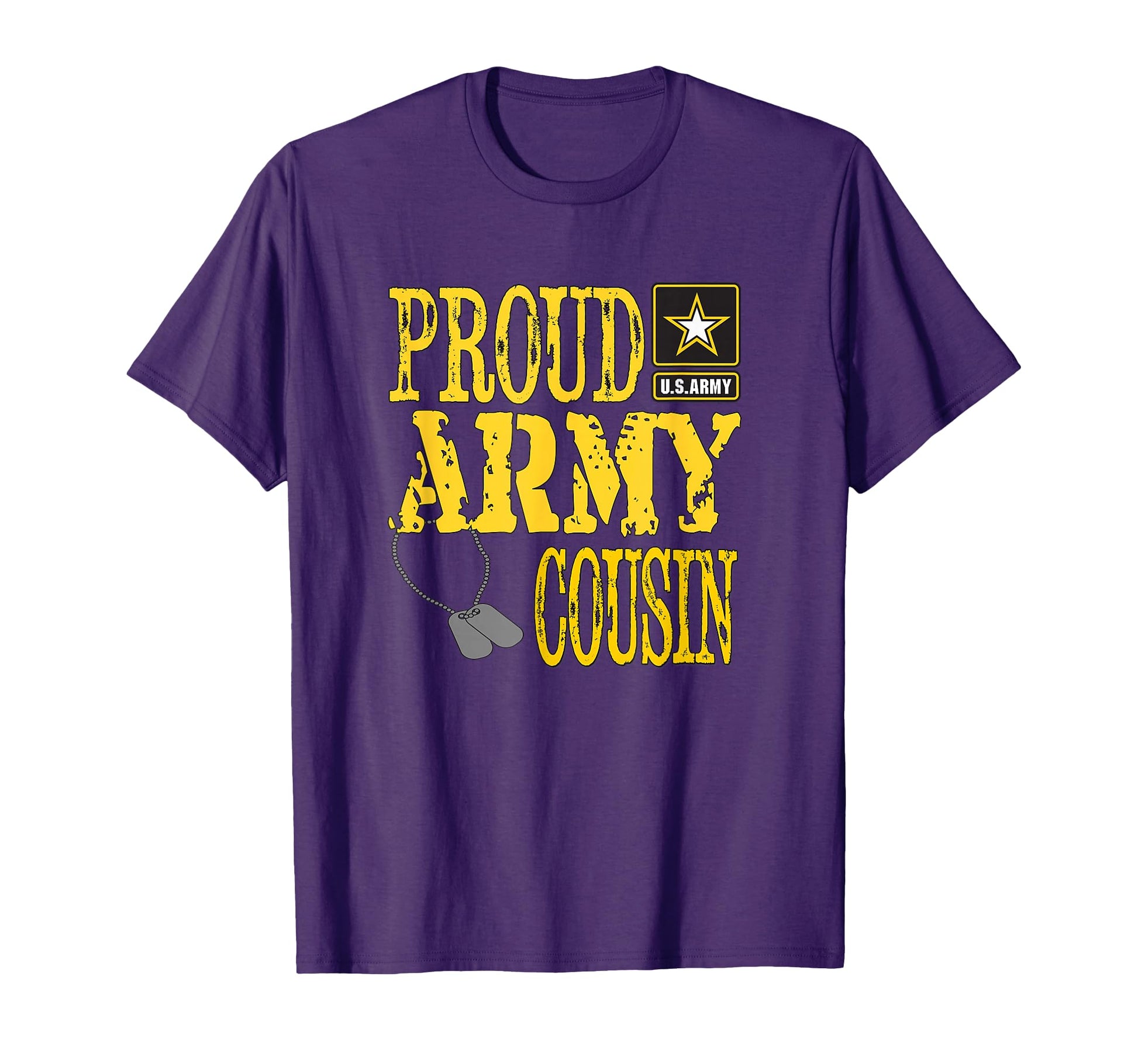 Proud Army Cousin Military Pride T-Shirt - Unique Graphic for Adults - T-Shirt, Sweatshirt, Hoodie