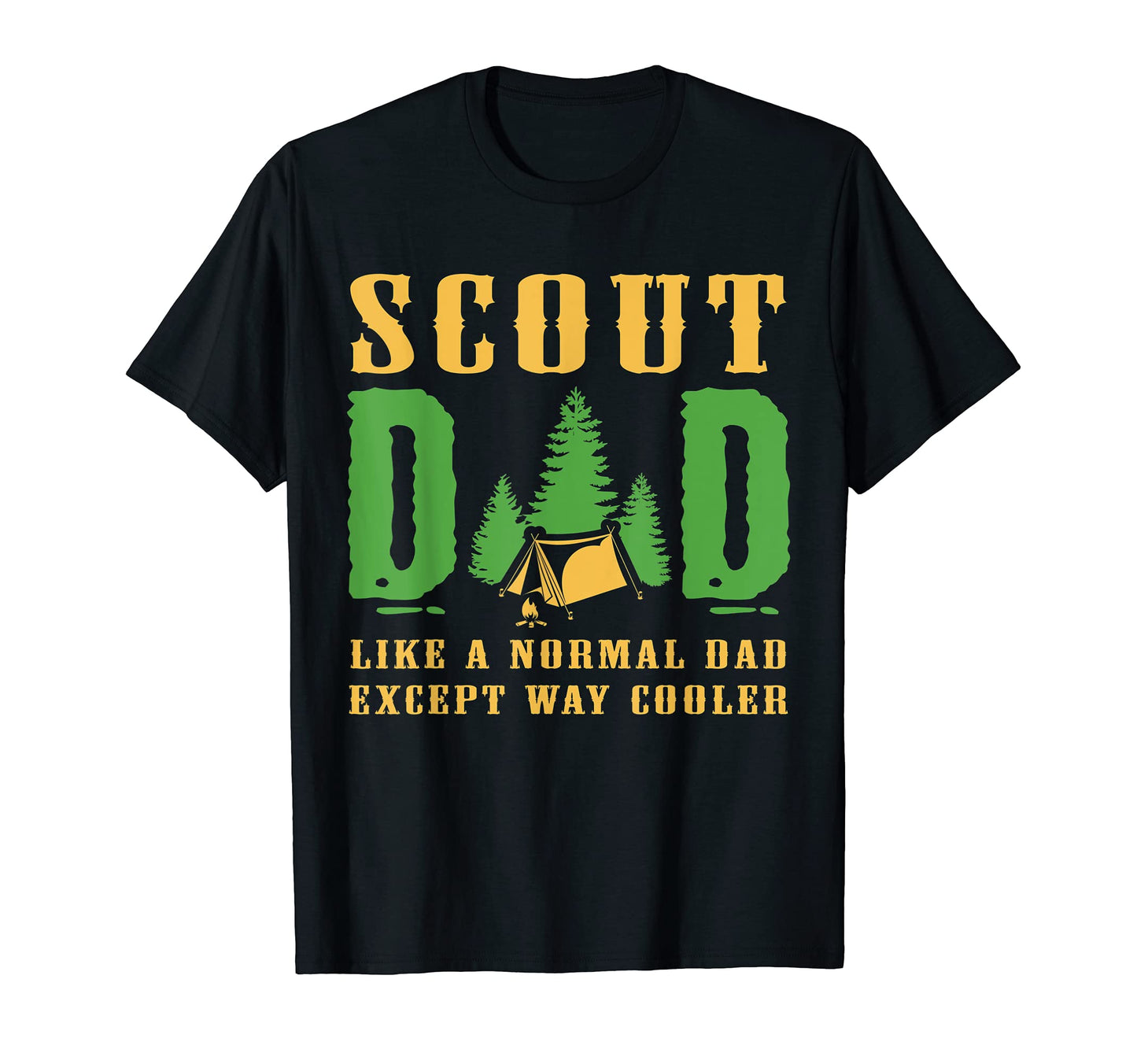 Mens Camping Leader Dad Camping Adventure T-Shirt - Trendy Graphic Unisex - T-Shirt, Sweatshirt, Hoodie