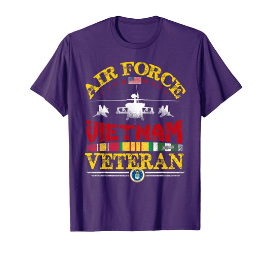 Air Force Vietnam Veteran U S Veterans Old T-Shirt - Trendy Graphic Unisex - T-Shirt, Sweatshirt, Hoodie