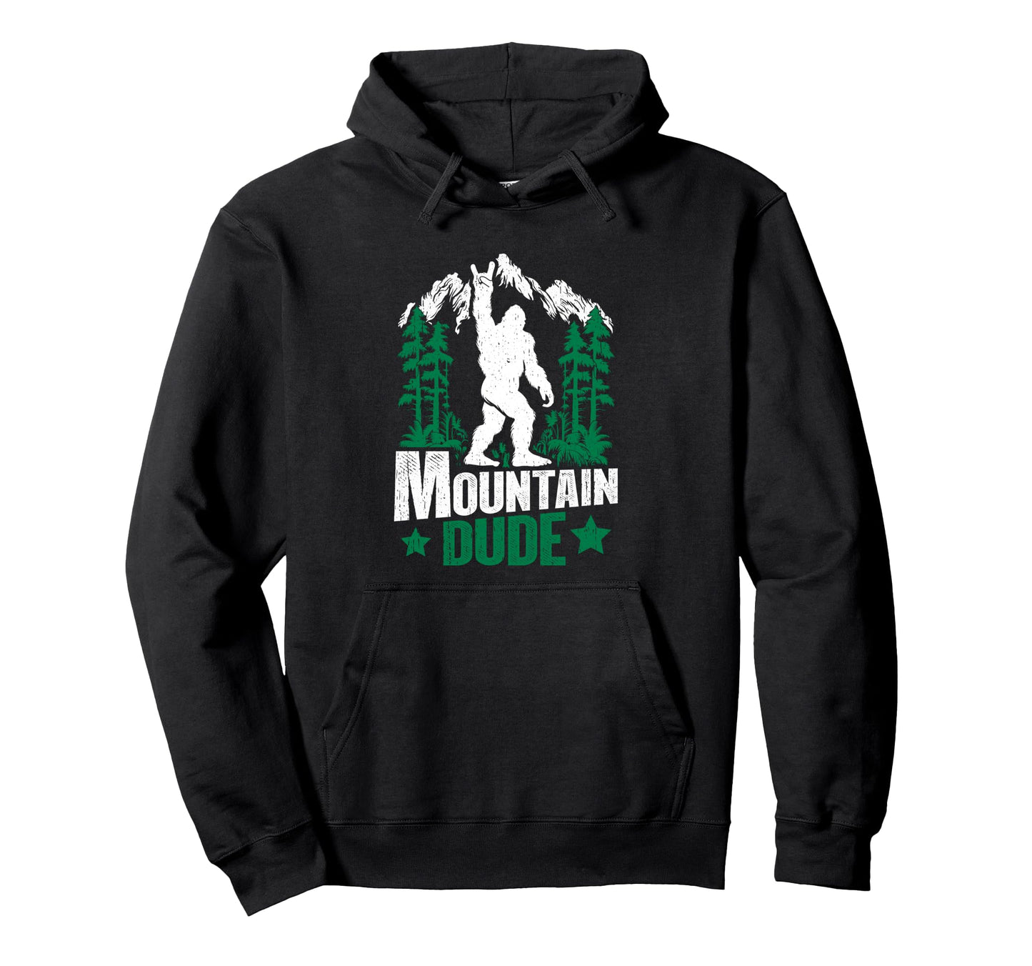 Funny Bigfoot Outdoor Adventures Hoodie - Casual Everyday Wear for Adults - T-Shirt, Sweatshirt, Hoodie