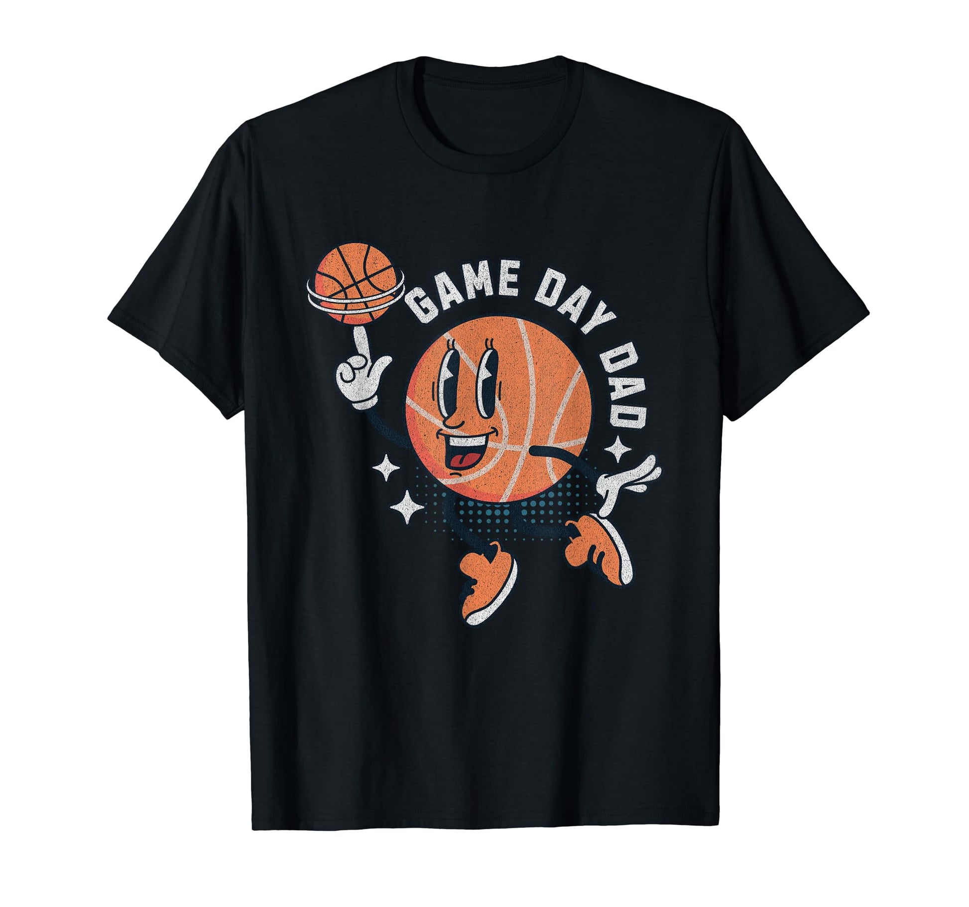 Basketball Game Day Dad Basketball T-Shirt - Trendy Graphic for Adults - T-Shirt, Sweatshirt, Hoodie
