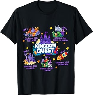 Vbs Kingdom Quest 2026 Vacation Bible School Church Camp T-Shirt Unisex T-shirt, Sweatshirt, Hoodie, Long Sleeve Tee - T-Shirt, Sweatshirt, Hoodie