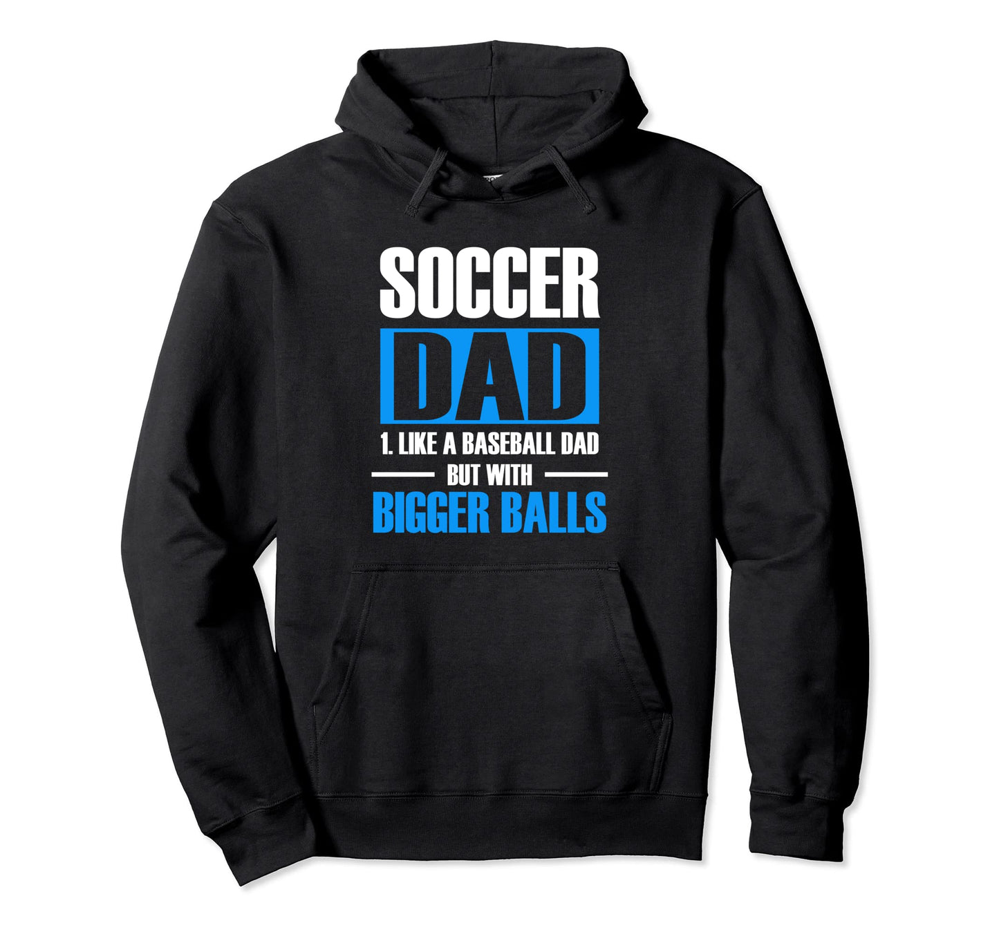 New First Time Dad To Be Balls Soccer Hoodie - Graphic Print Men Women - T-Shirt, Sweatshirt, Hoodie