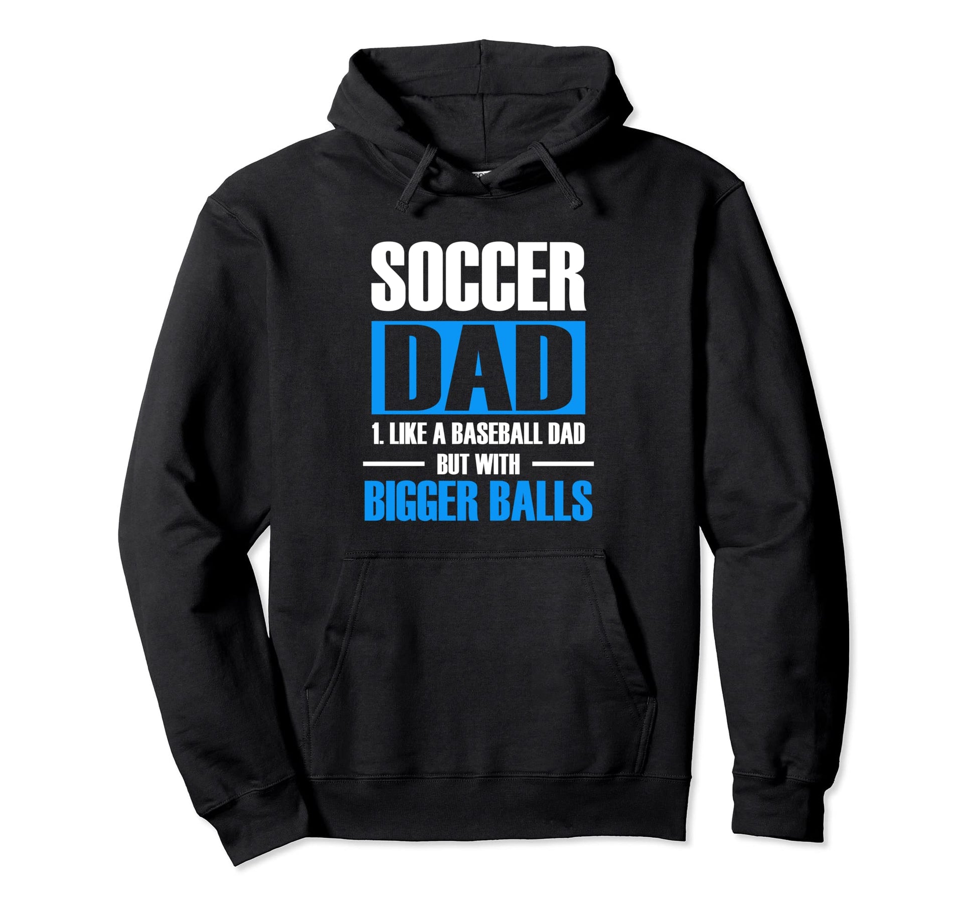New First Time Dad To Be Balls Soccer Hoodie - Graphic Print Men Women - T-Shirt, Sweatshirt, Hoodie