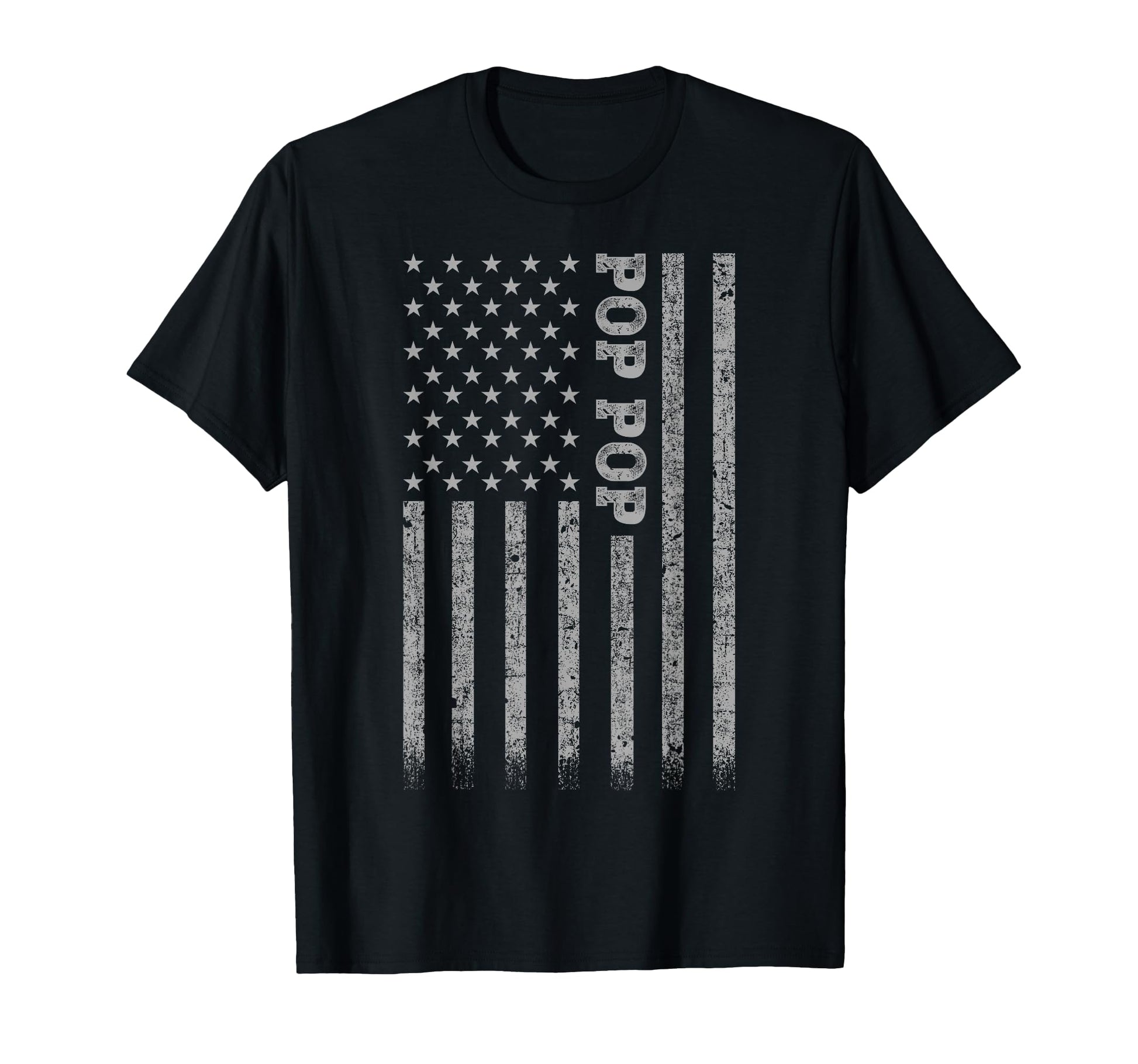 Gifts Pop Pop Pop Pop American Flag T-Shirt - Trendy Graphic for Adults - T-Shirt, Sweatshirt, Hoodie