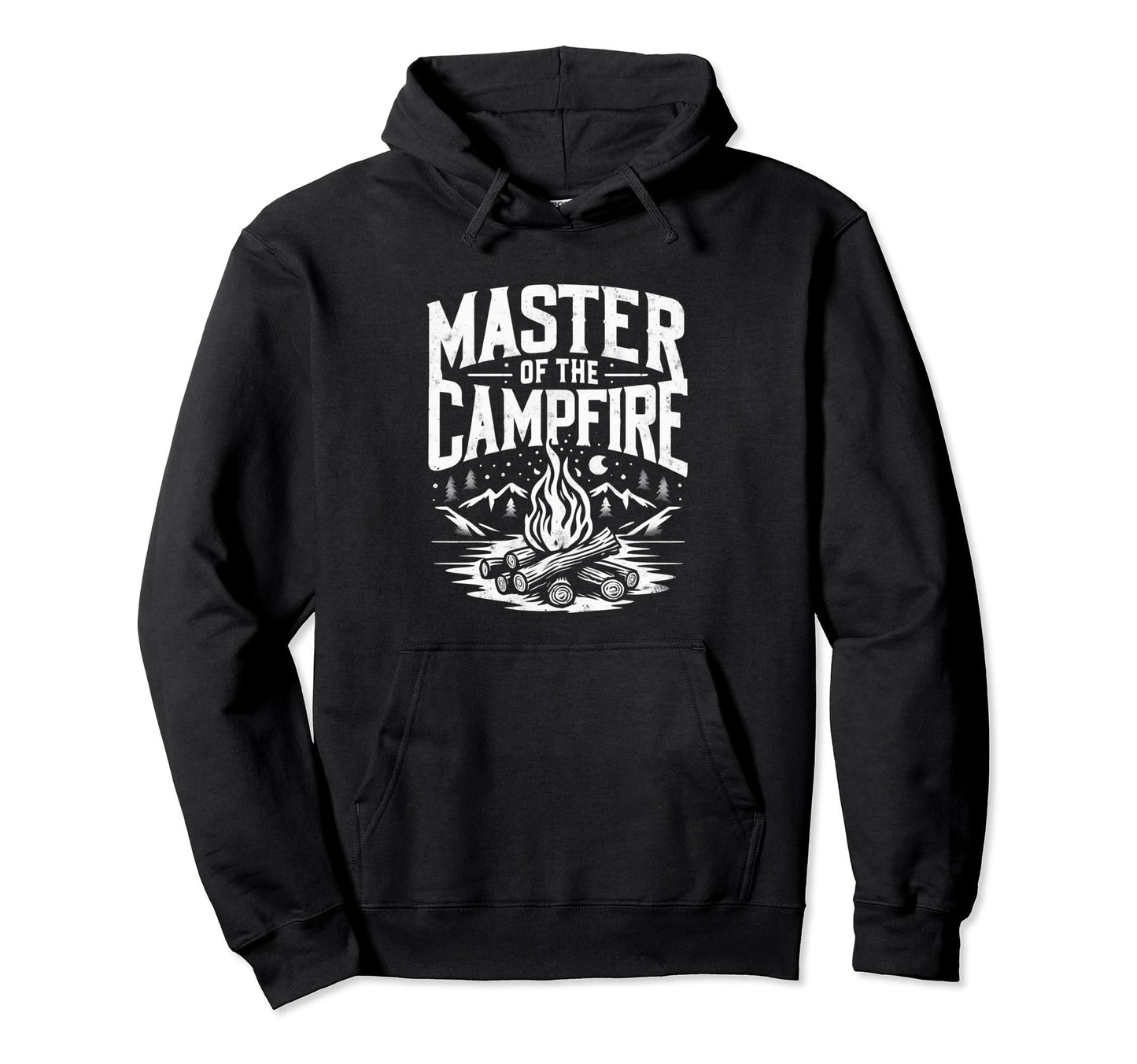 Master Campfire Dad Camping Hoodie - Custom Art Print Men Women - T-Shirt, Sweatshirt, Hoodie