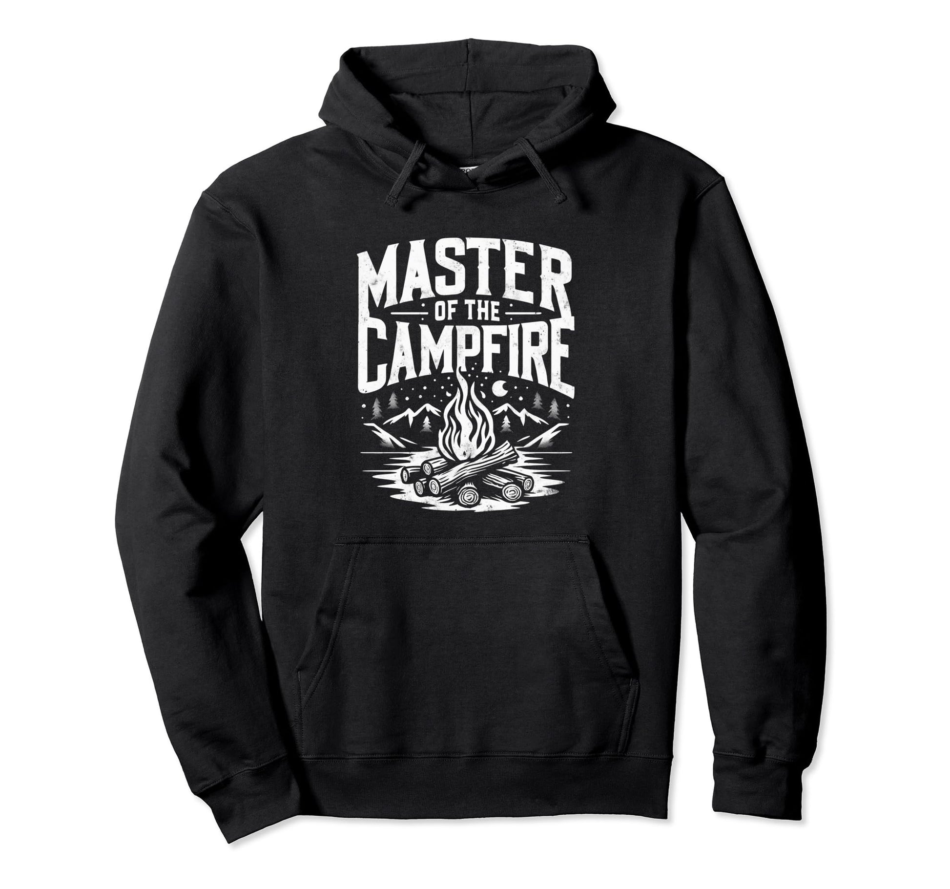 Master Campfire Dad Camping Hoodie - Custom Art Print Men Women - T-Shirt, Sweatshirt, Hoodie