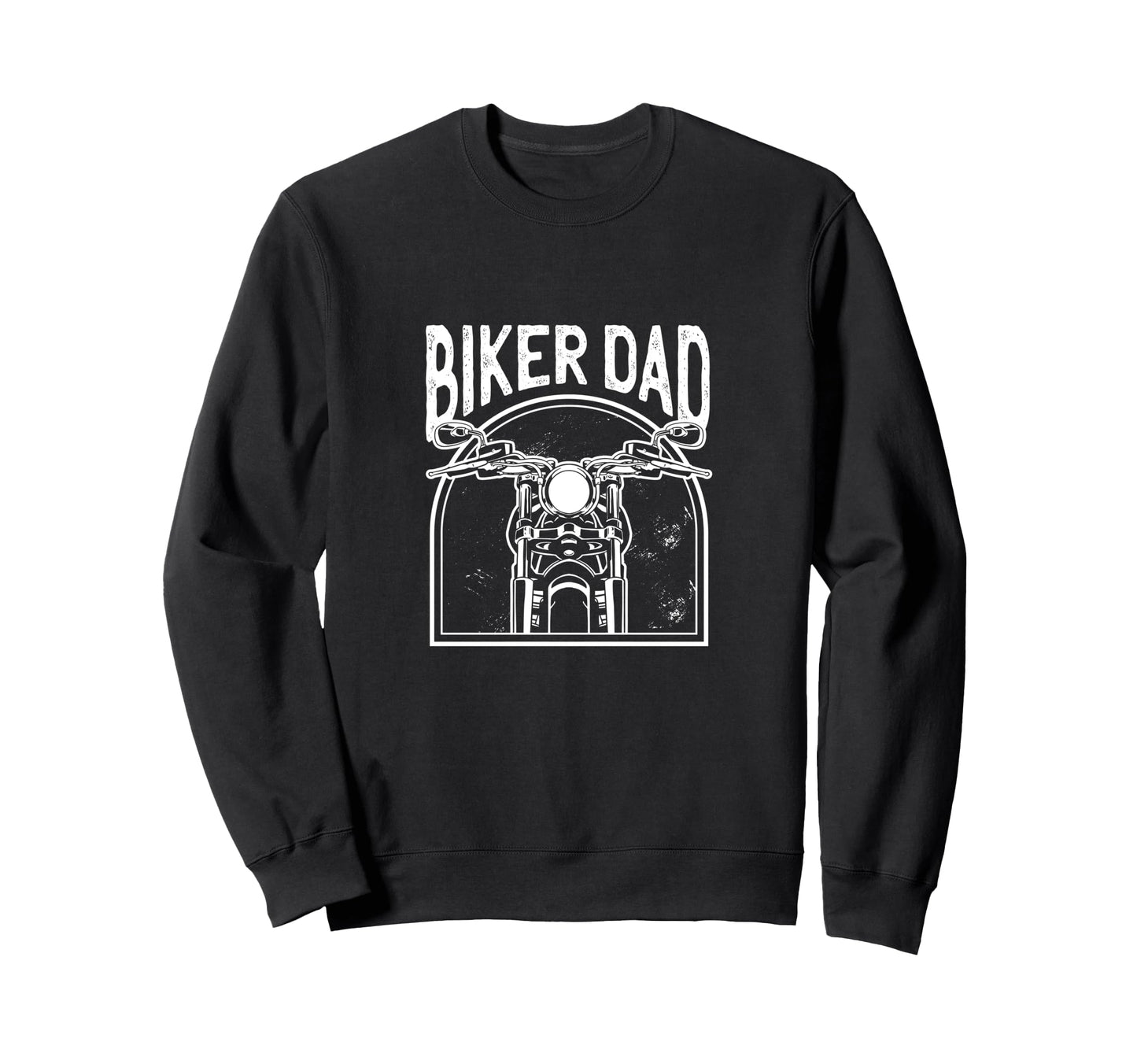Biker Dad Motorcycle Sweatshirt - Novelty Apparel for Adults - T-Shirt, Sweatshirt, Hoodie