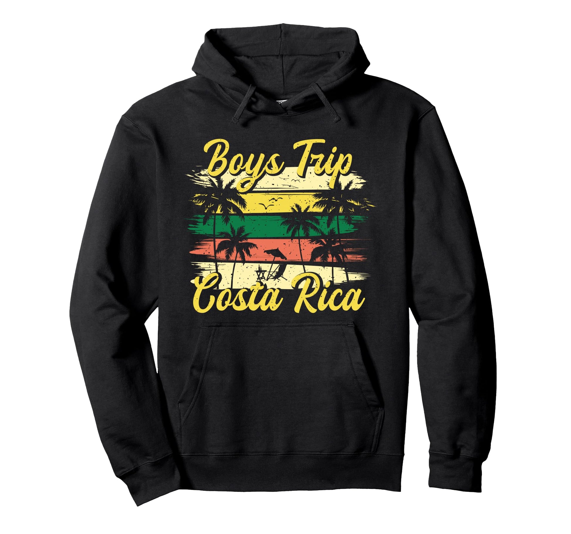 Guys Trip Costa Rica Mens Hoodie - Casual Everyday Wear for Adults - T-Shirt, Sweatshirt, Hoodie