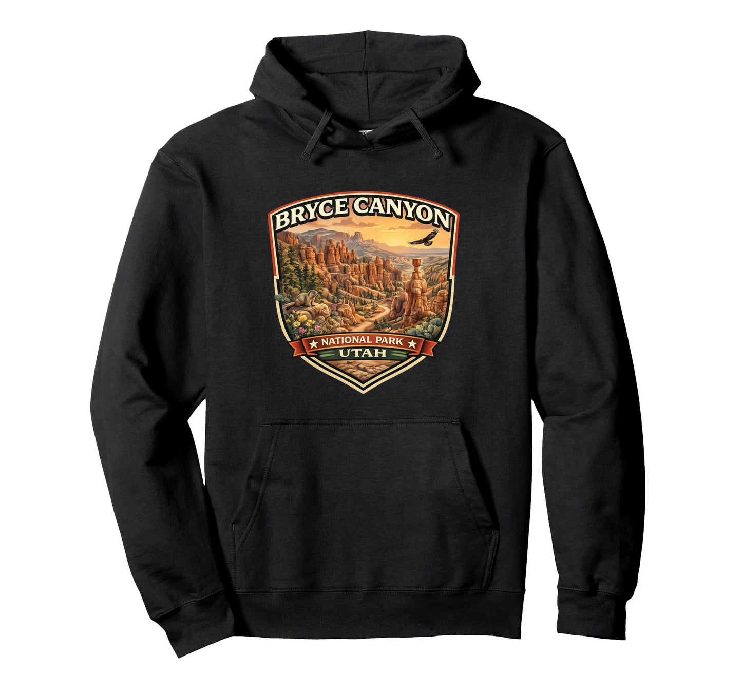 Bryce Canyon National Park Utah Novelty Hoodie - Graphic Print Unisex - T-Shirt, Sweatshirt, Hoodie