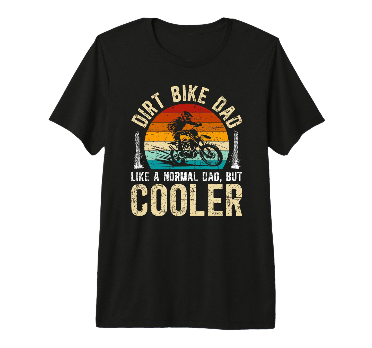 Mens Dirt Bike Dad Definition Dad T-Shirt - Streetwear Style for Adults - T-Shirt, Sweatshirt, Hoodie